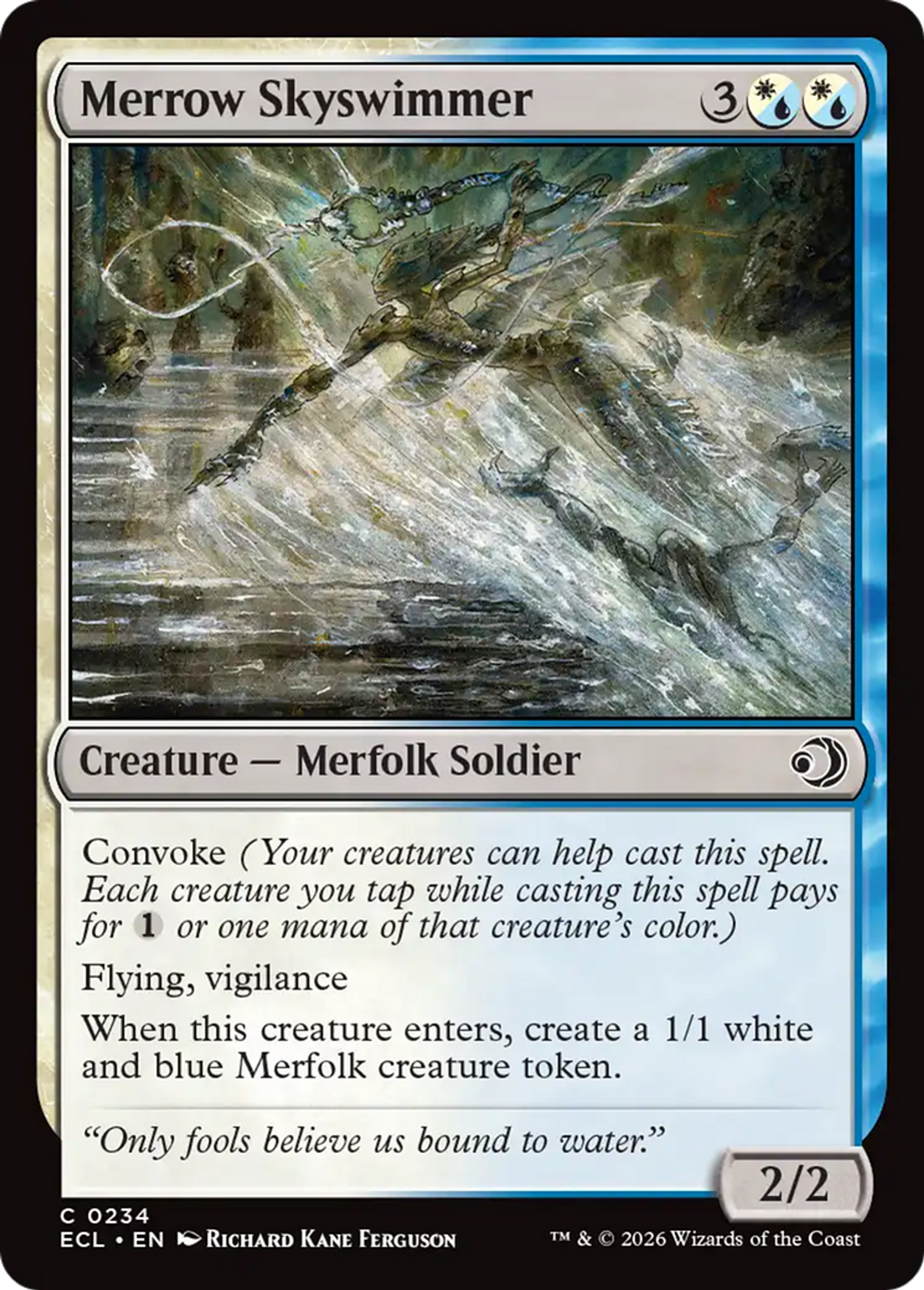 Merrow Skyswimmer — Lorwyn Eclipsed — Magic: The Gathering
