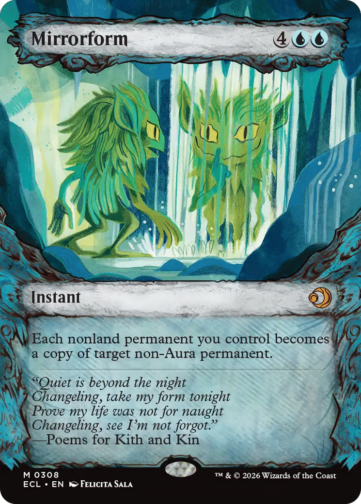 Mirrorform — Lorwyn Eclipsed — Magic: The Gathering