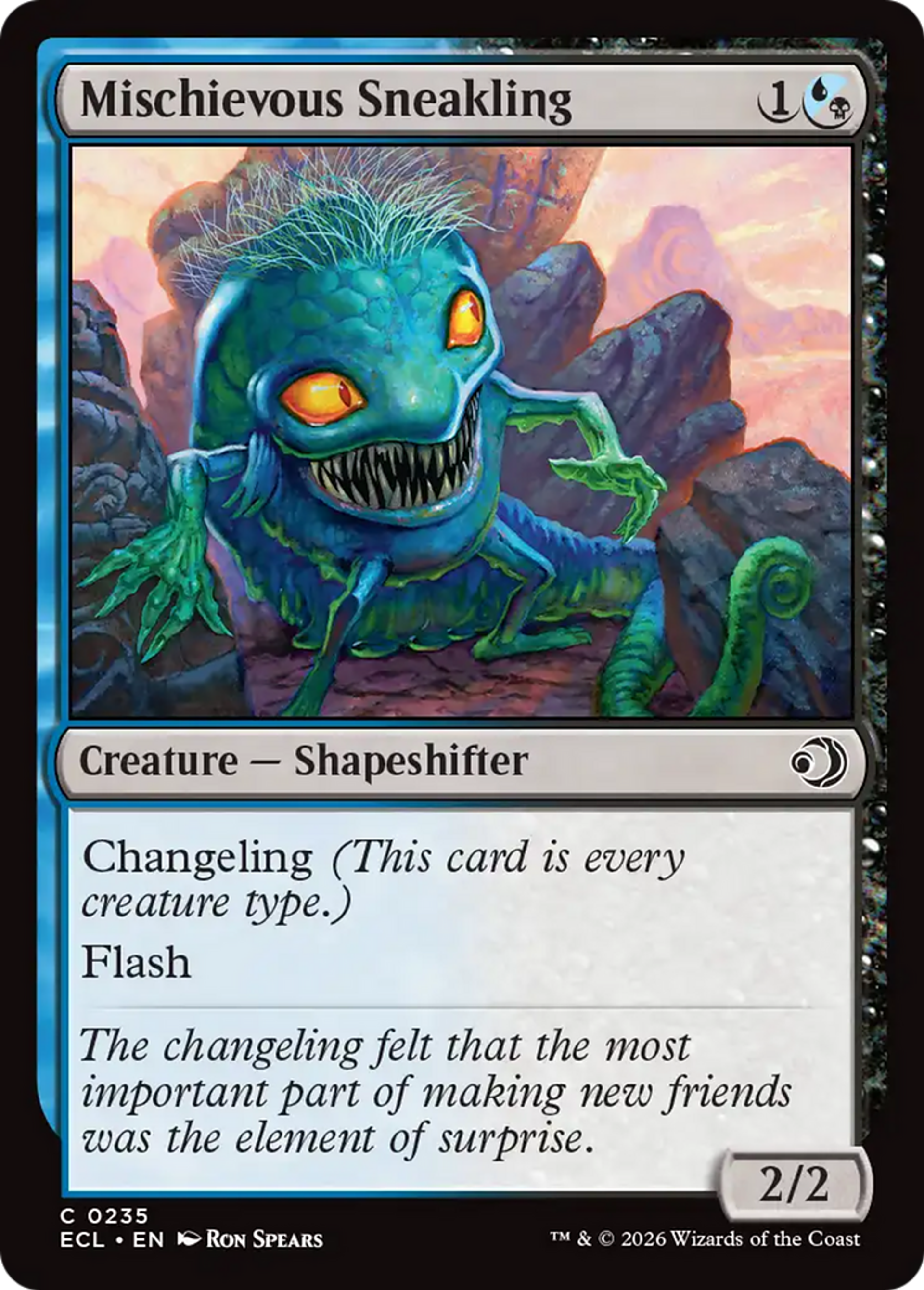 Faufilin malicieux — Lorwyn Eclipsed — Magic: The Gathering