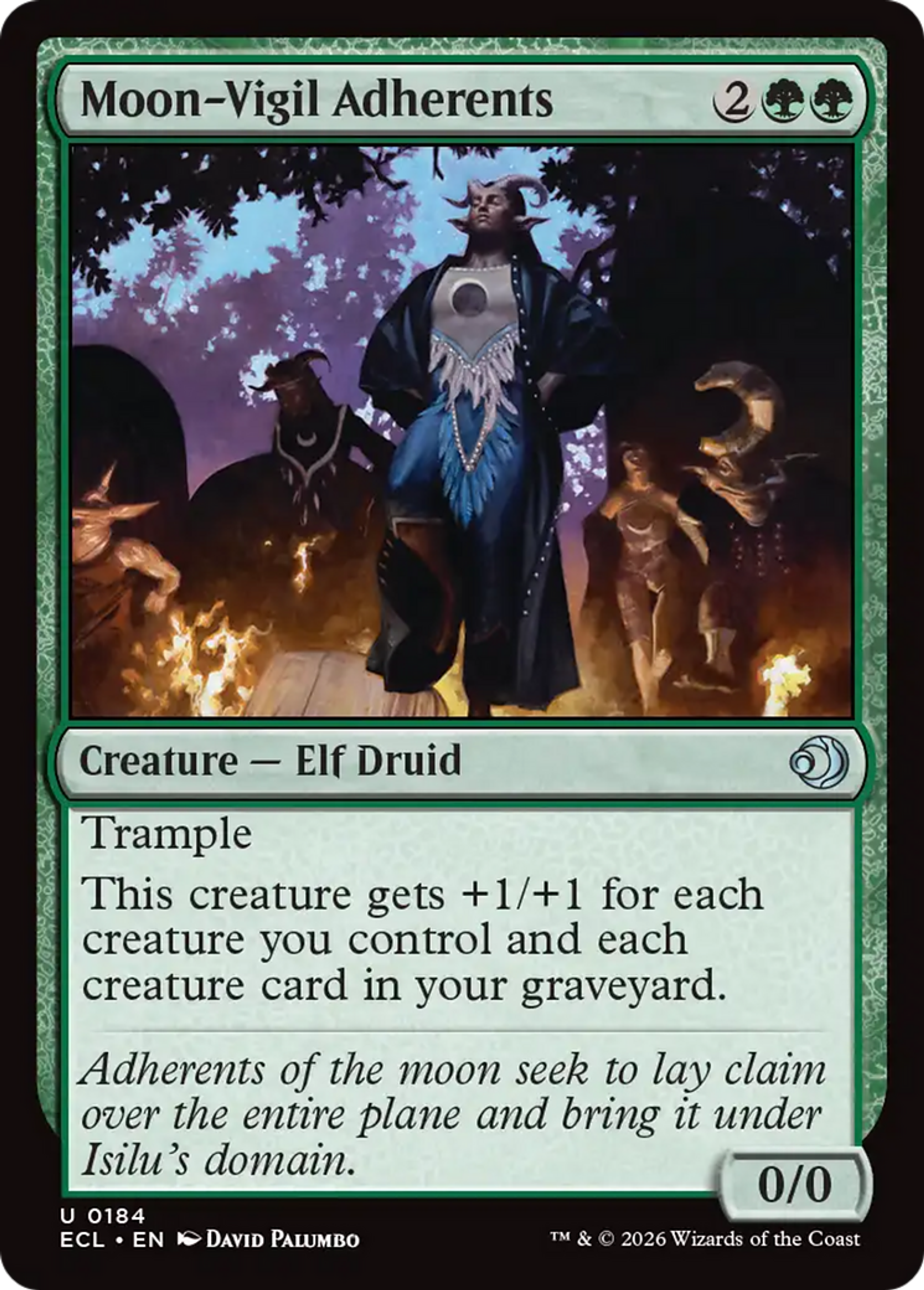 Militants Veille-lune — Lorwyn Eclipsed — Magic: The Gathering