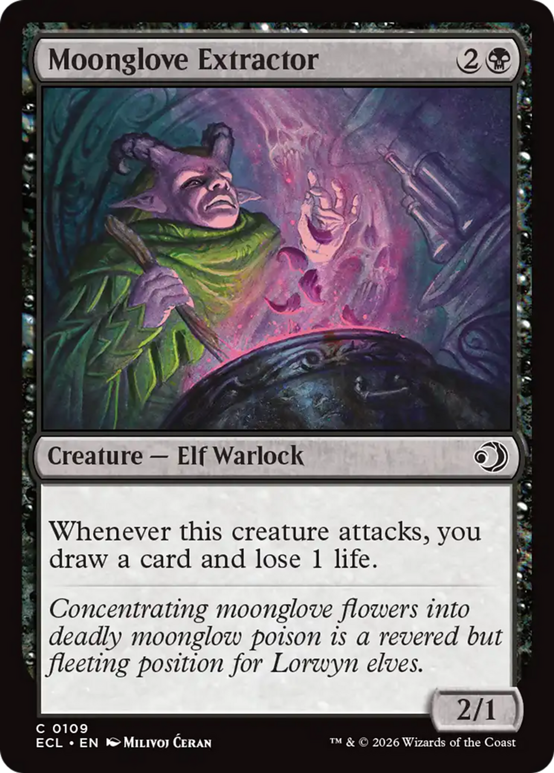 Moonglove Extractor — Lorwyn Eclipsed — Magic: The Gathering