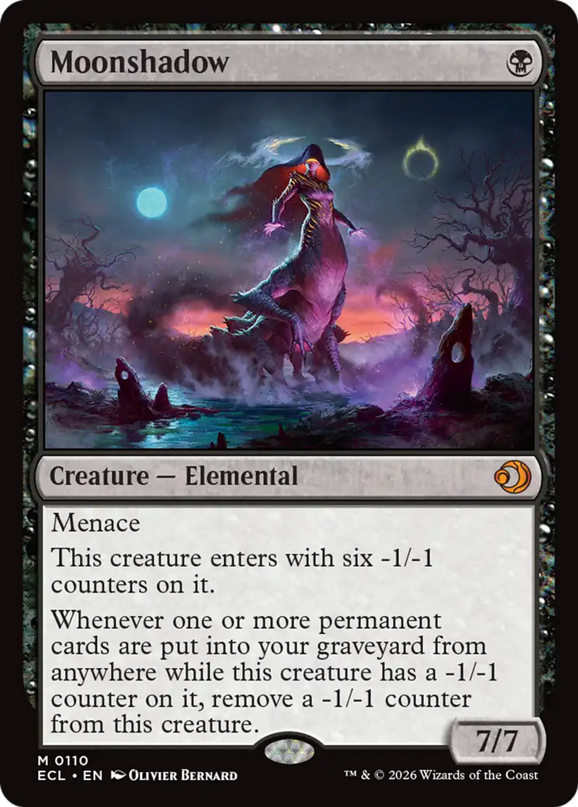 Moonshadow — Lorwyn Eclipsed — Magic: The Gathering