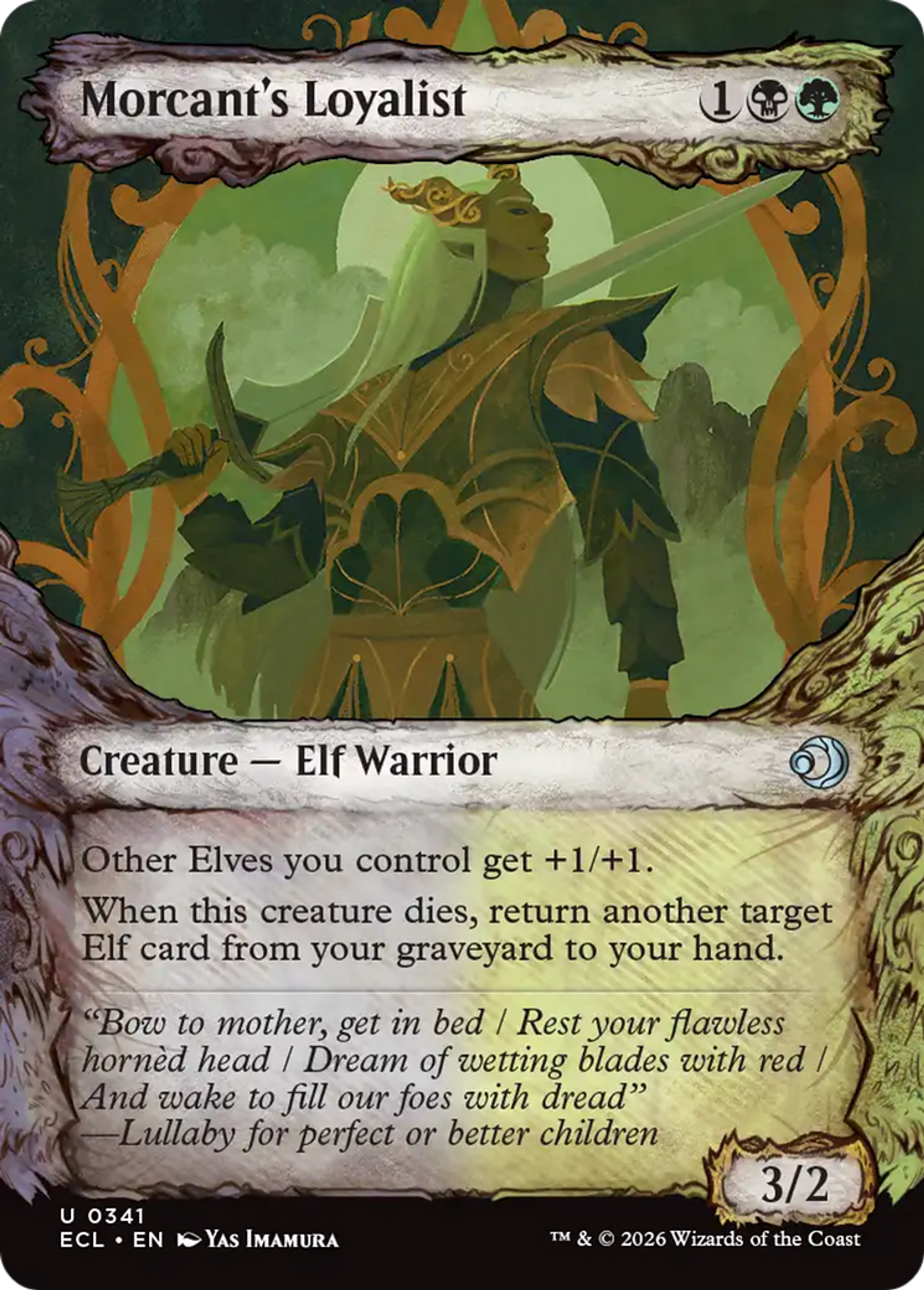 Loyaliste de Morcant — Lorwyn Eclipsed — Magic: The Gathering