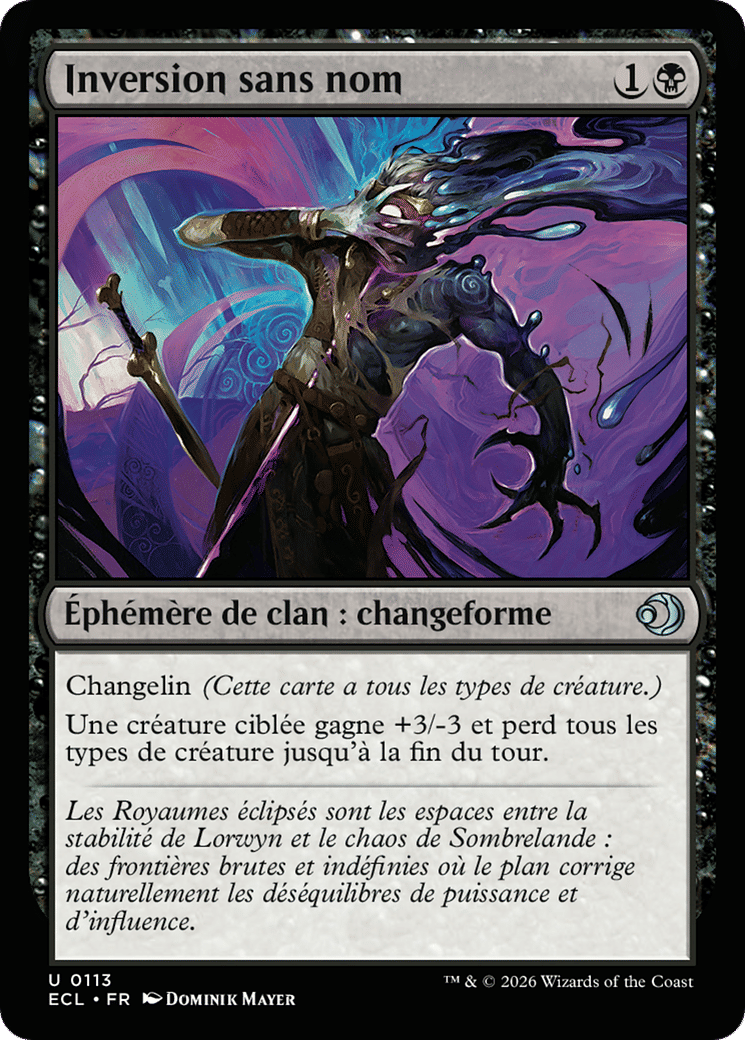 Inversion sans nom — Lorwyn Eclipsed — Magic: The Gathering