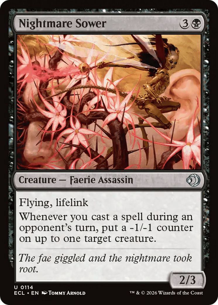 Semeuse de cauchemars — Lorwyn Eclipsed — Magic: The Gathering