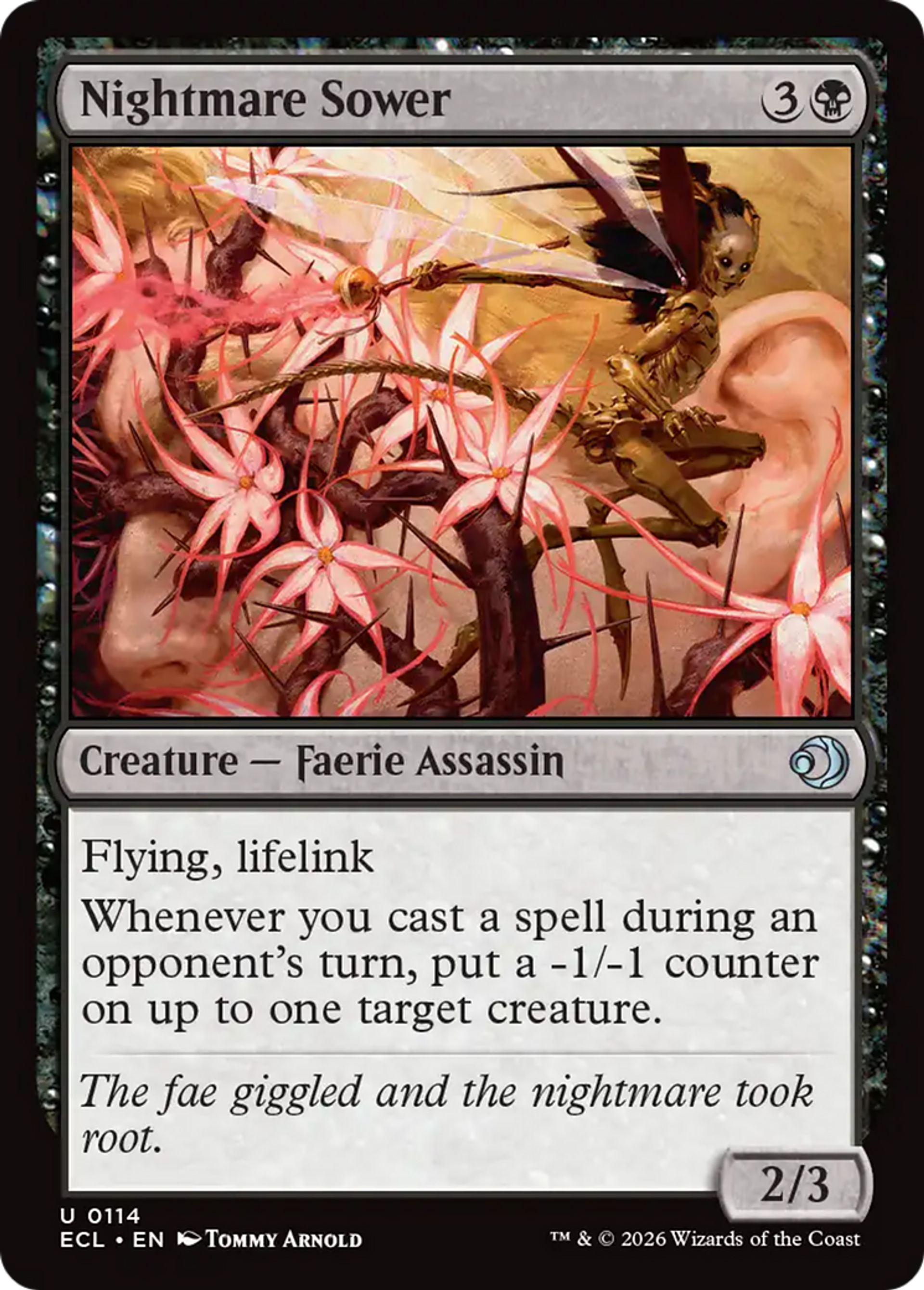 Semeuse de cauchemars — Lorwyn Eclipsed — Magic: The Gathering