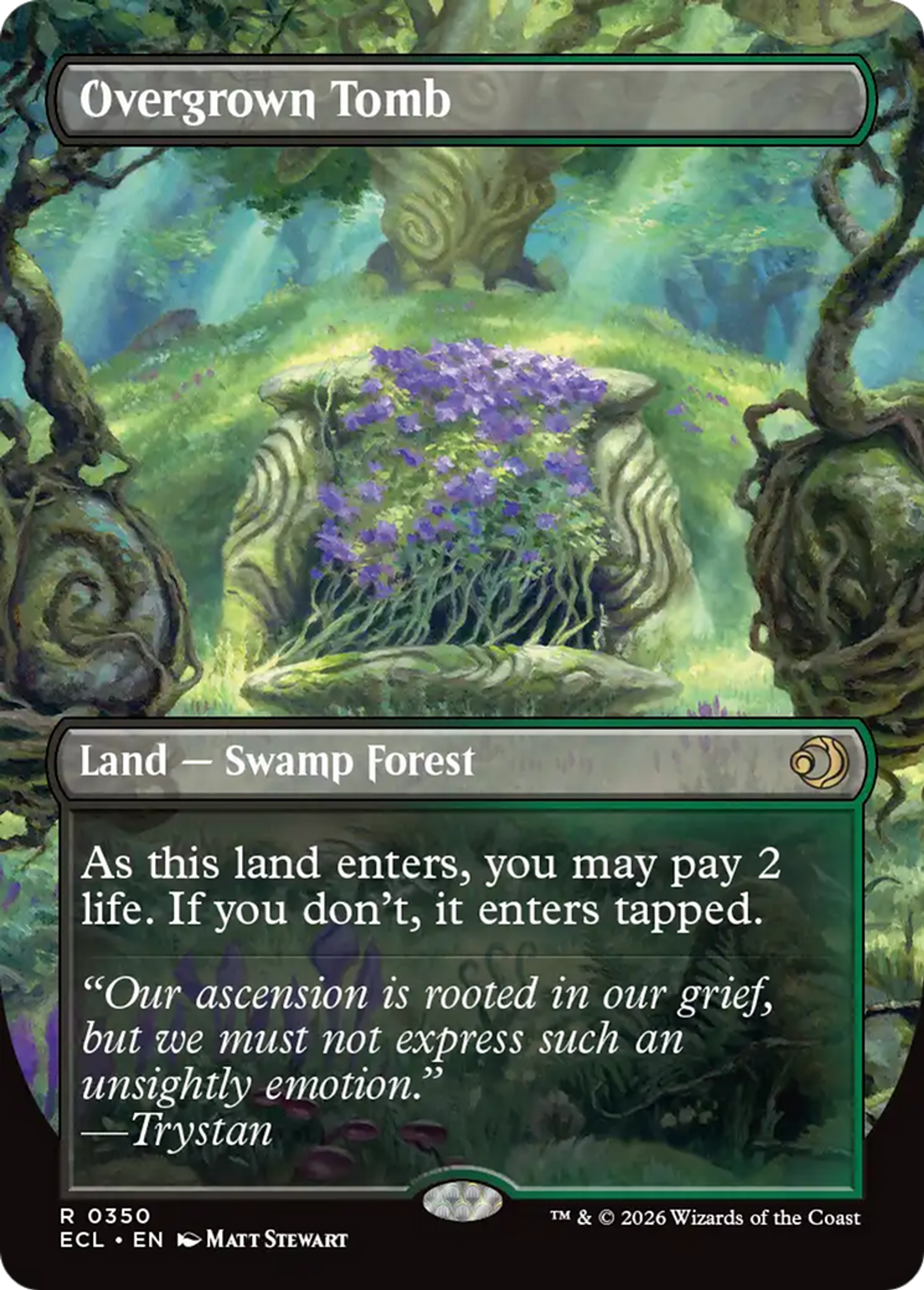 Tombeau luxuriant — Lorwyn Eclipsed — Magic: The Gathering