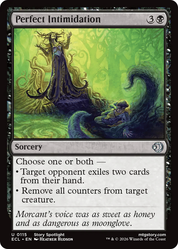 Perfect Intimidation — Lorwyn Eclipsed — Magic: The Gathering