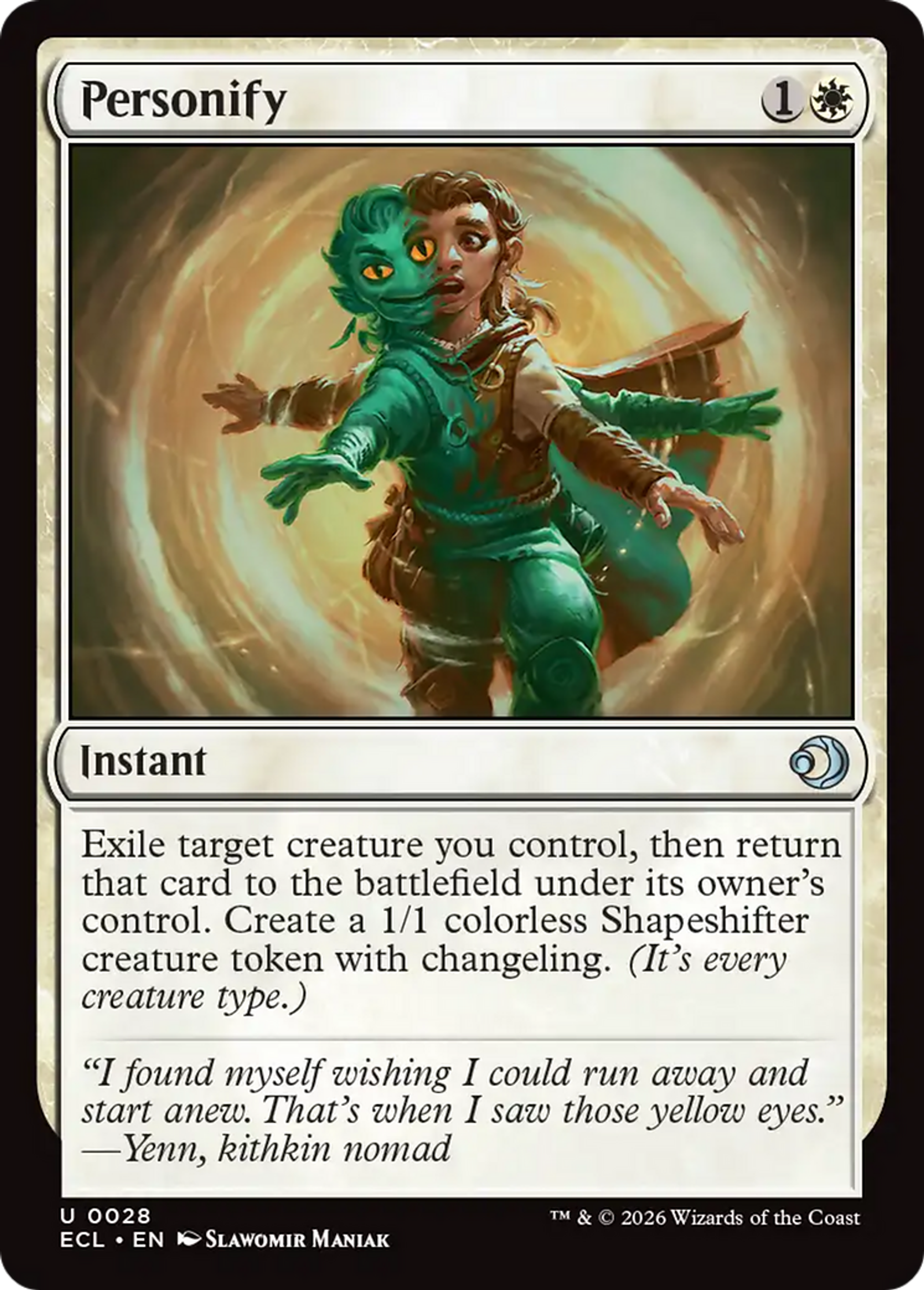 Personnifier — Lorwyn Eclipsed — Magic: The Gathering