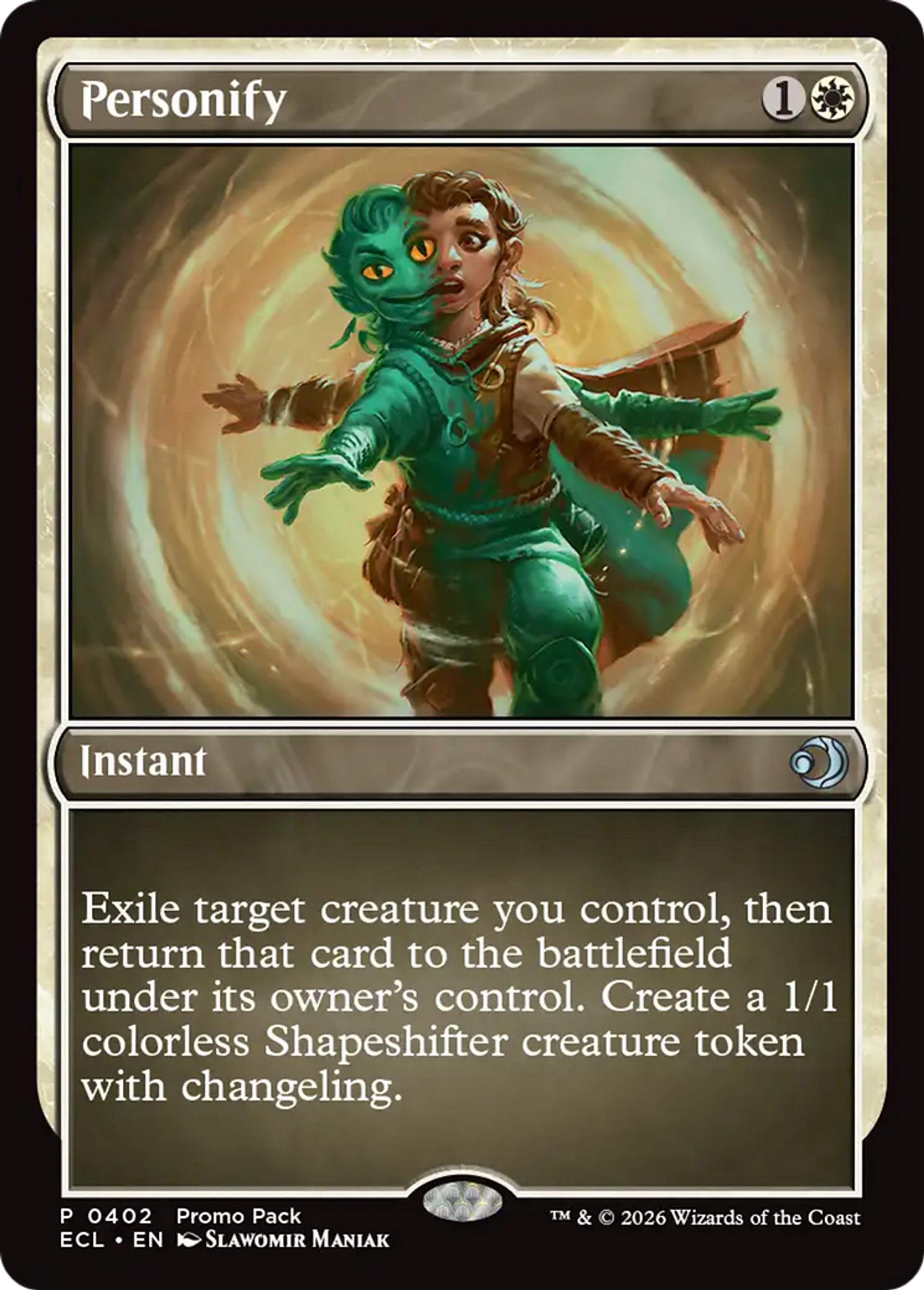 Personify — Lorwyn Eclipsed — Magic: The Gathering