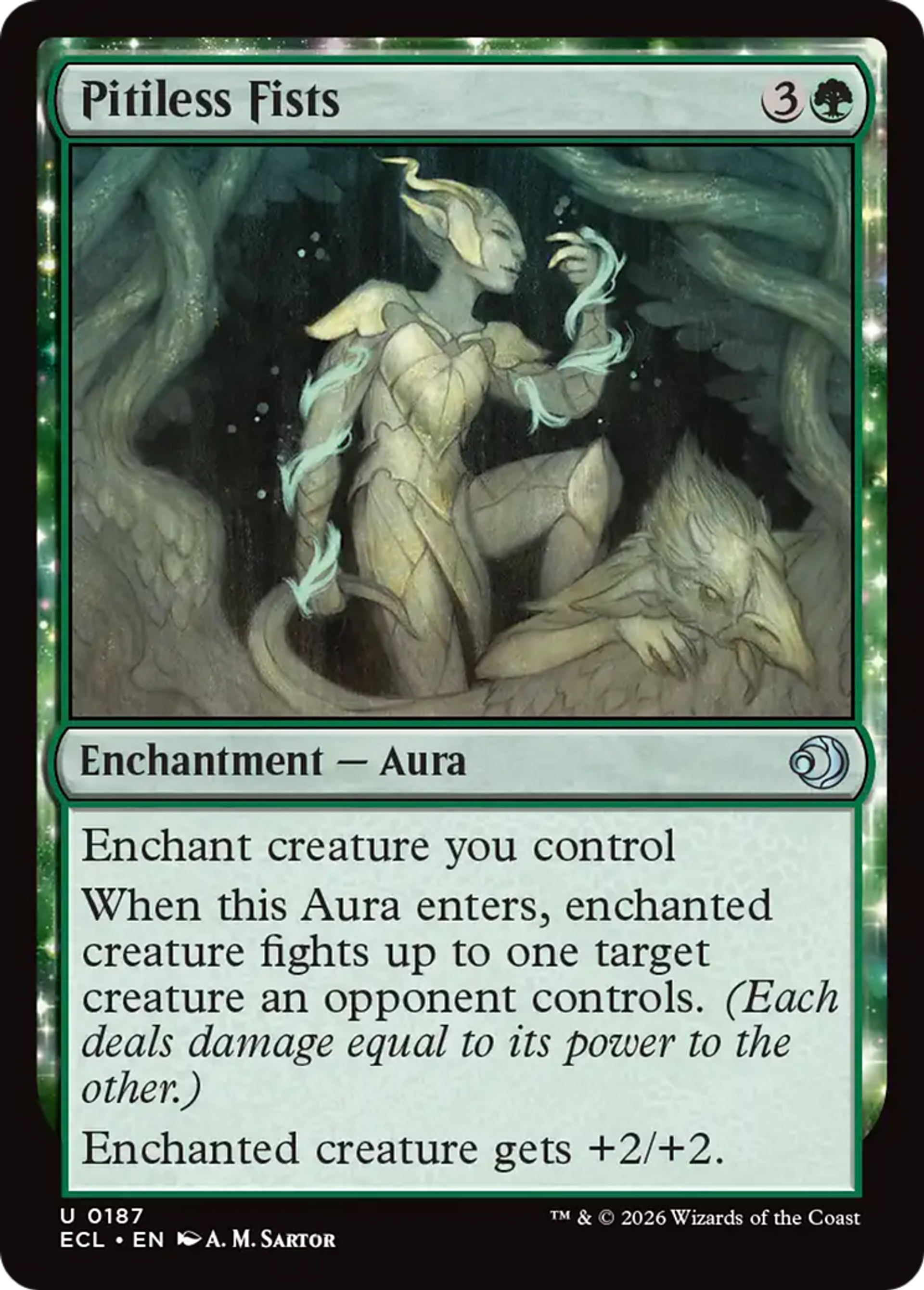 Poings impitoyables — Lorwyn Eclipsed — Magic: The Gathering