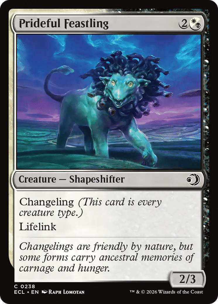 Prideful Feastling — Lorwyn Eclipsed — Magic: The Gathering