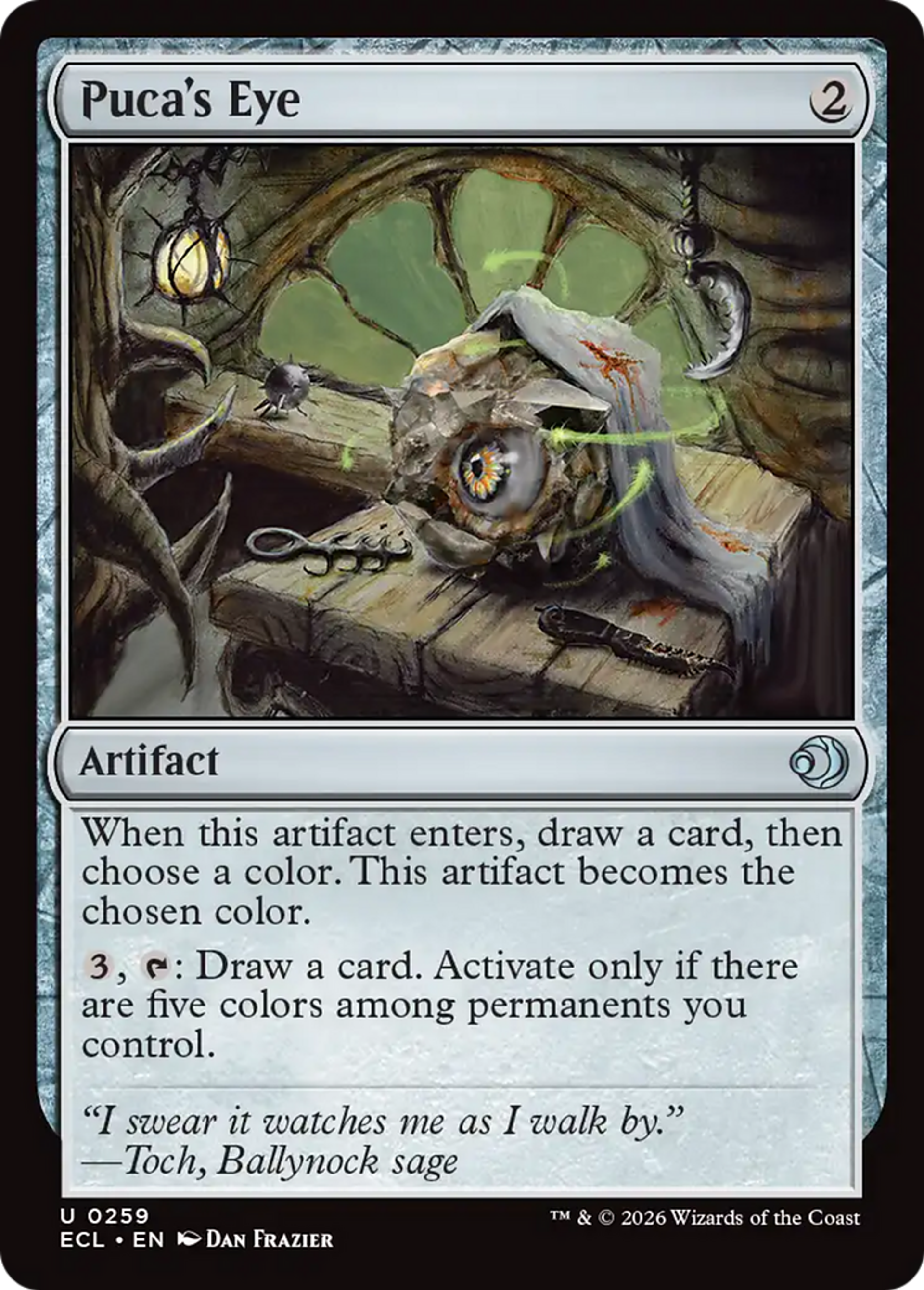 Puca's Eye — Lorwyn Eclipsed — Magic: The Gathering