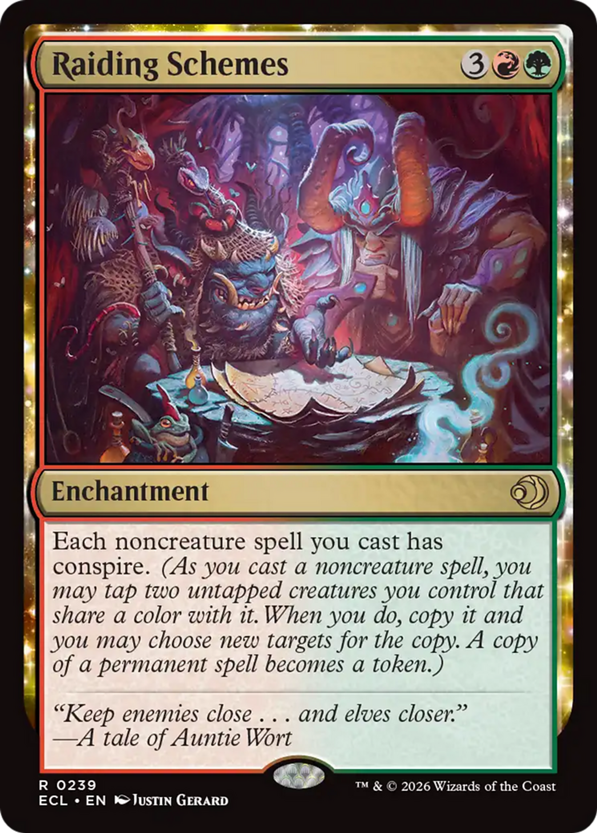 Plans de pillage — Lorwyn Eclipsed — Magic: The Gathering