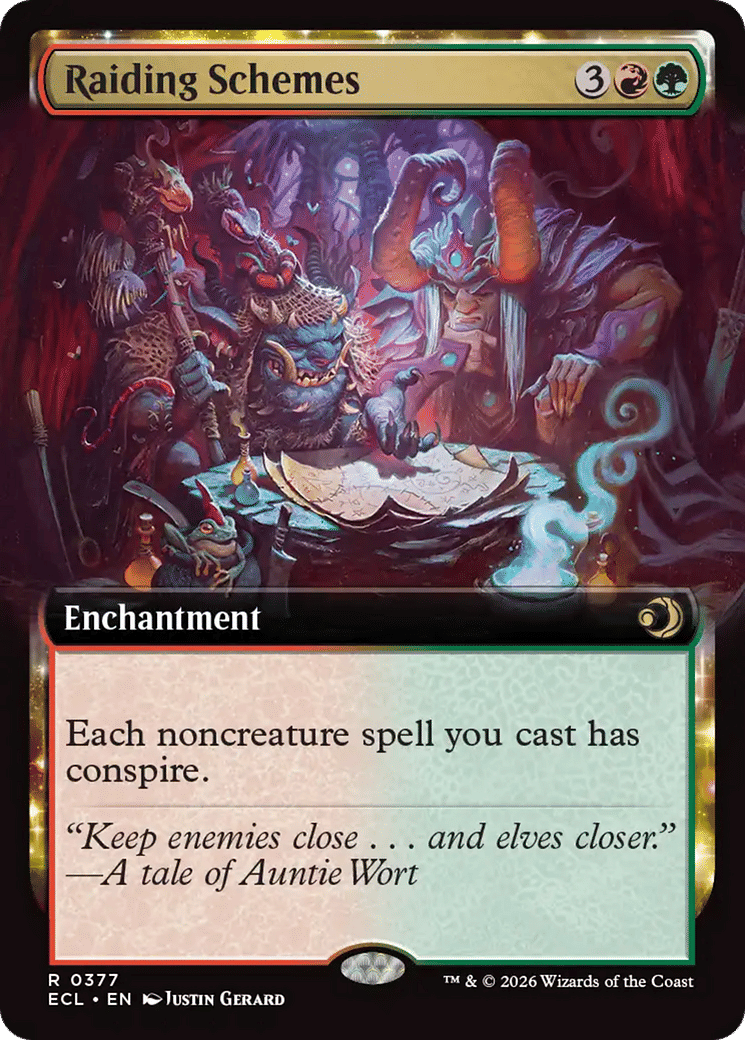 Raiding Schemes — Lorwyn Eclipsed — Magic: The Gathering