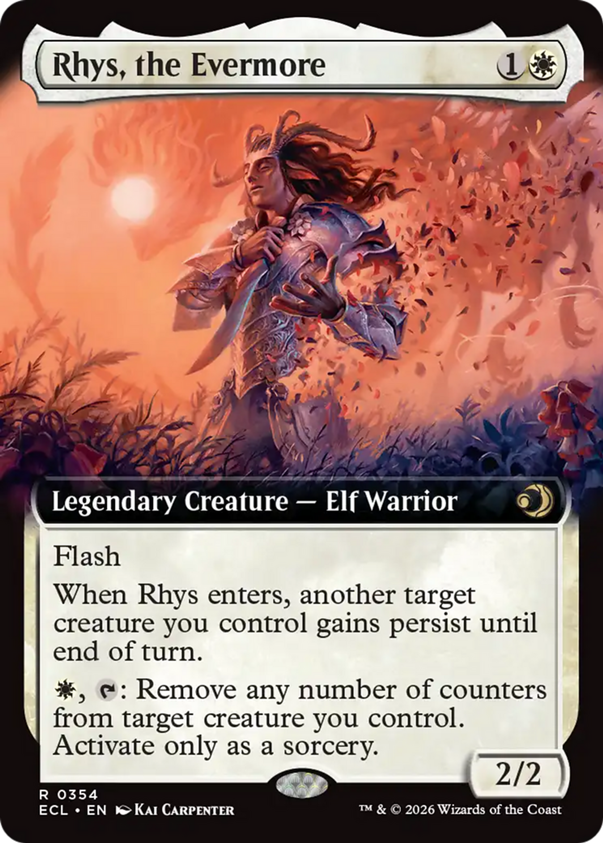 Rhys, the Evermore — Lorwyn Eclipsed — Magic: The Gathering