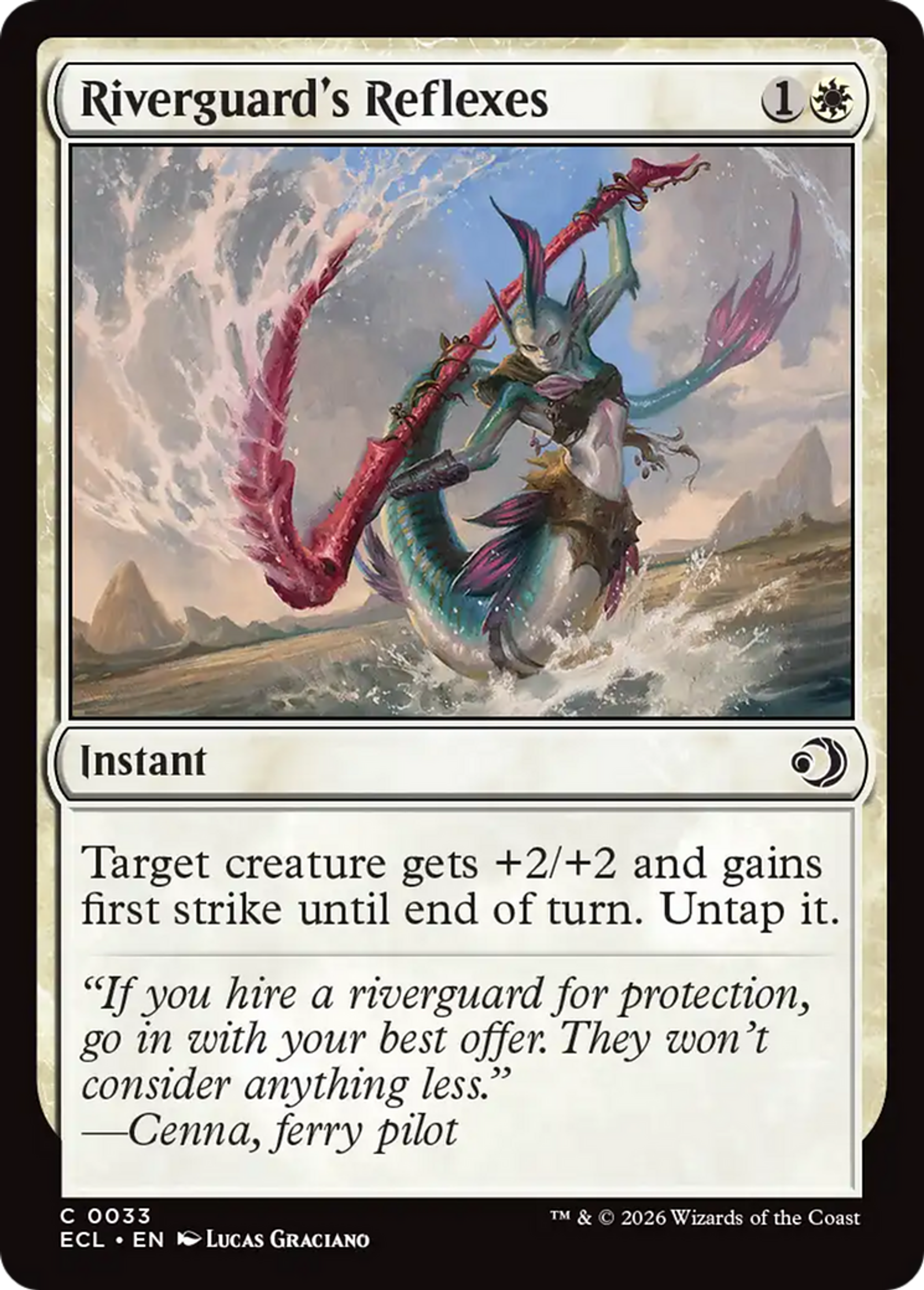 Réflexes de la garderivière — Lorwyn Eclipsed — Magic: The Gathering