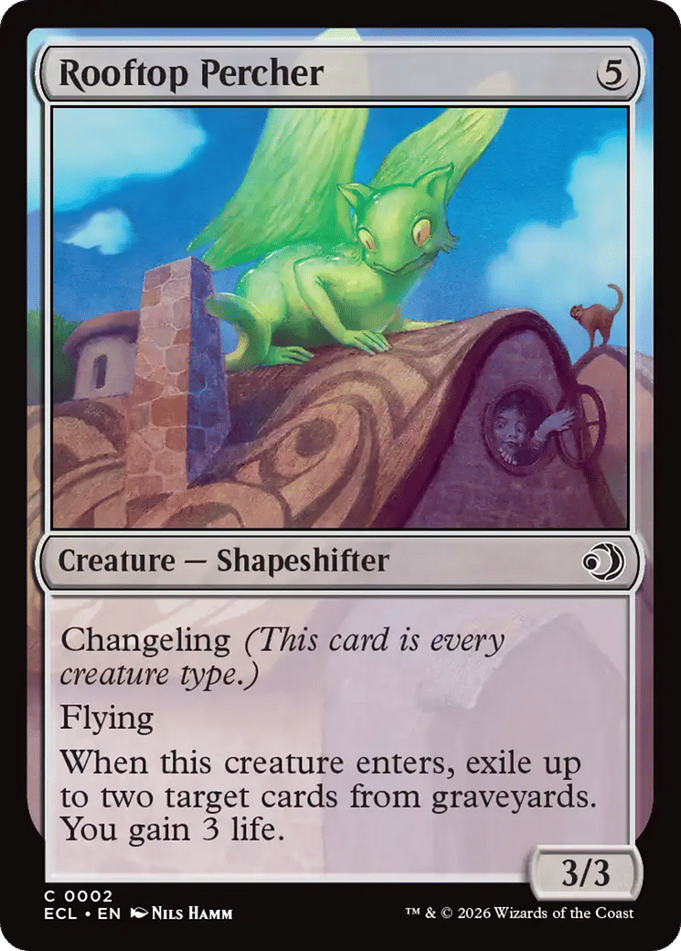 Rooftop Percher — Lorwyn Eclipsed — Magic: The Gathering