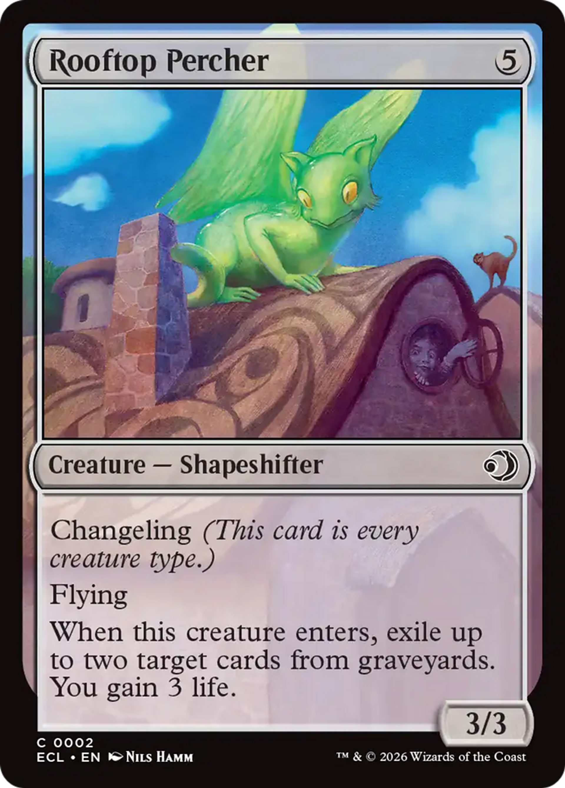 Rooftop Percher — Lorwyn Eclipsed — Magic: The Gathering