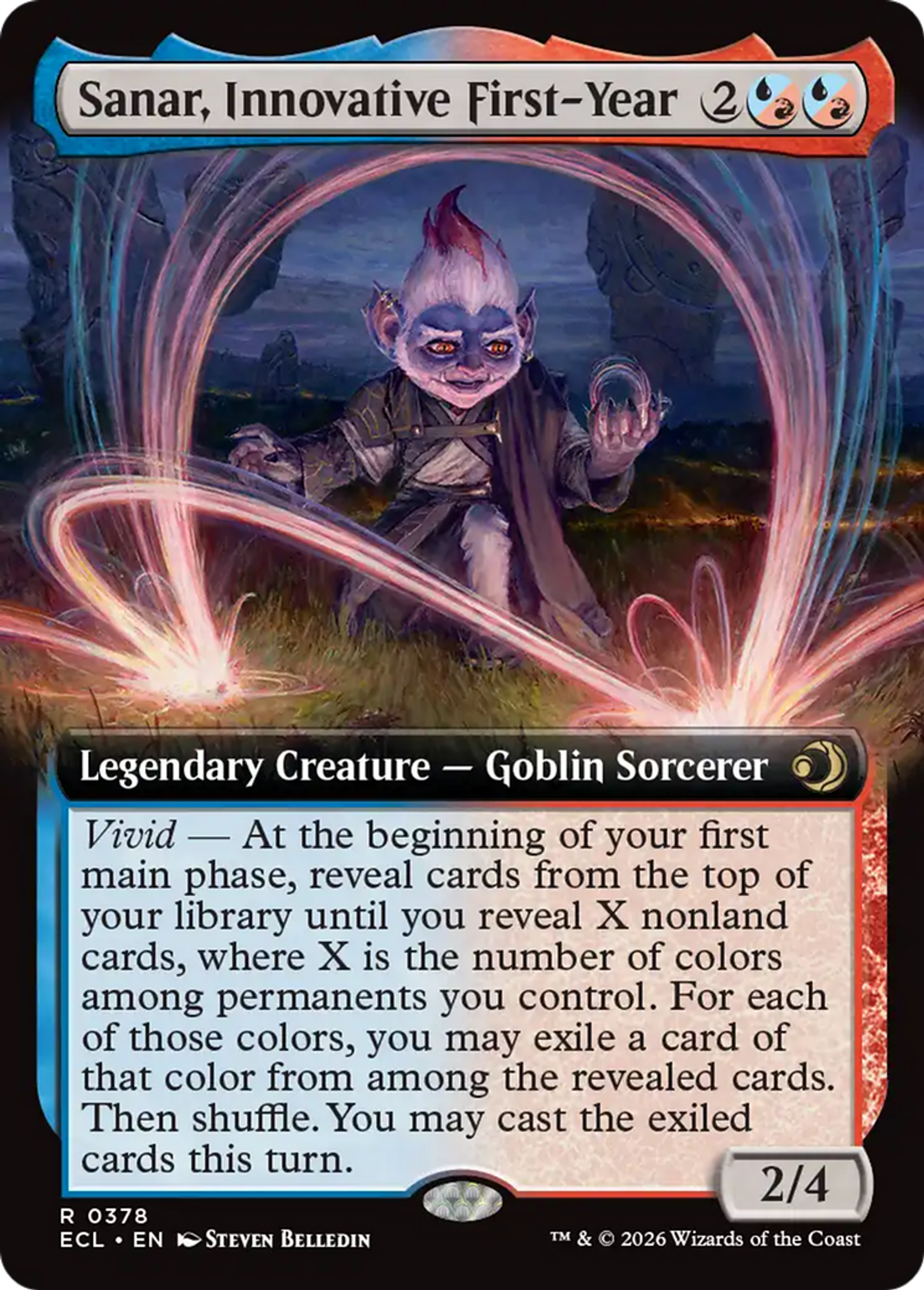 Sanar, première année novatrice — Lorwyn Eclipsed — Magic: The Gathering