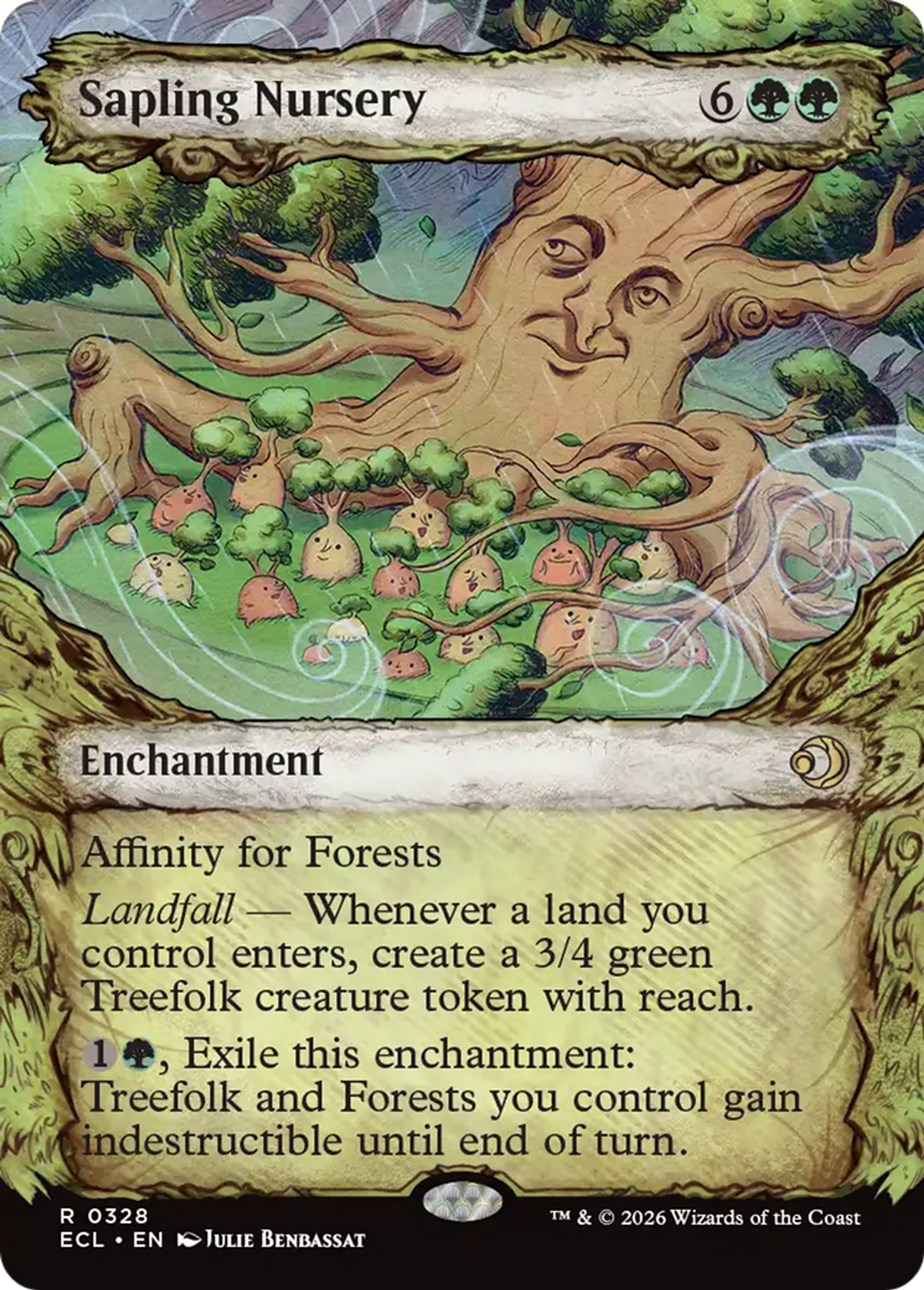 Pépinière d'arbrisseaux — Lorwyn Eclipsed — Magic: The Gathering