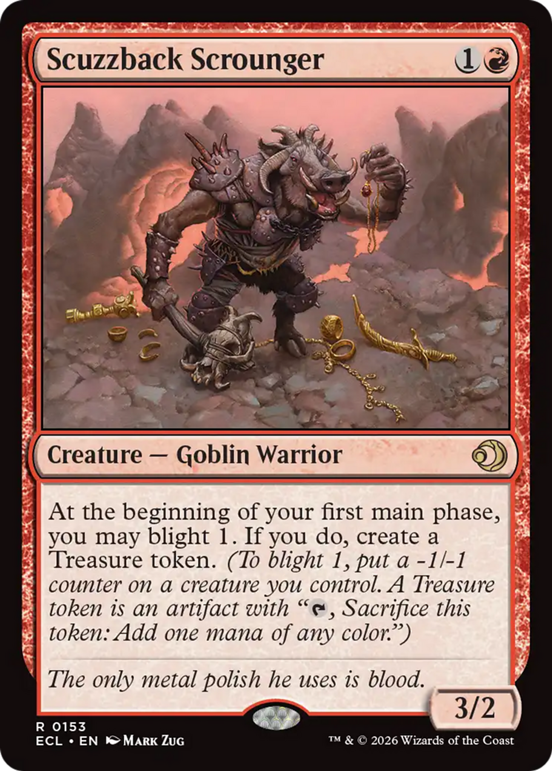 Scuzzback Scrounger — Lorwyn Eclipsed — Magic: The Gathering