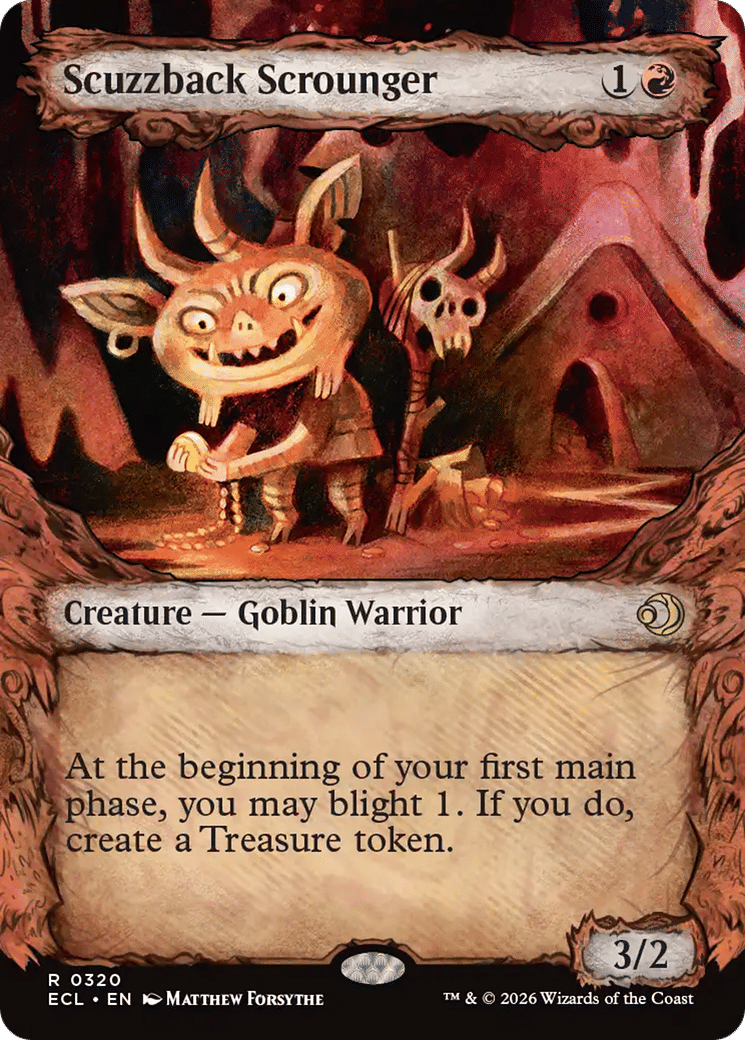 Scuzzback Scrounger — Lorwyn Eclipsed — Magic: The Gathering