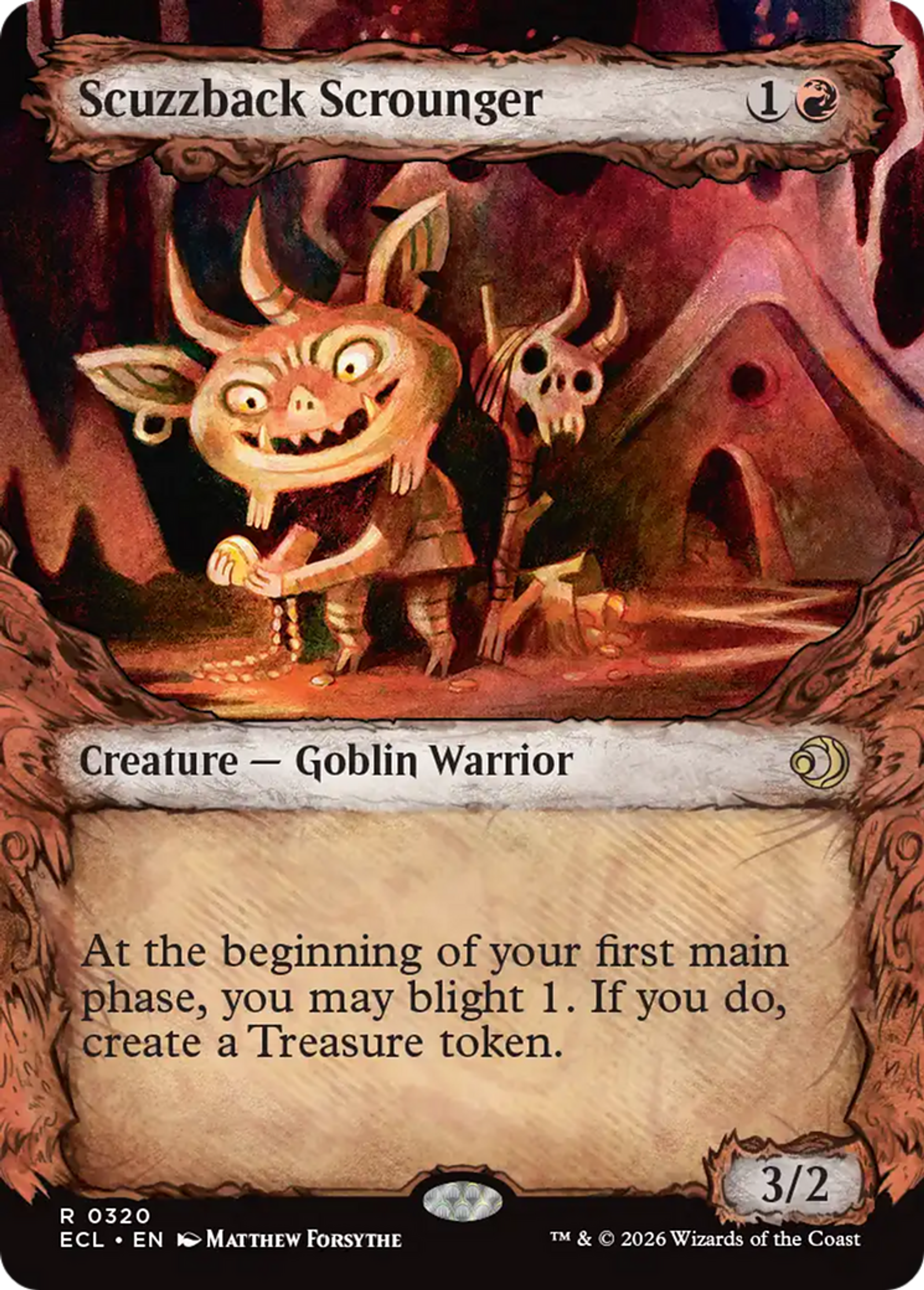Scuzzback Scrounger — Lorwyn Eclipsed — Magic: The Gathering