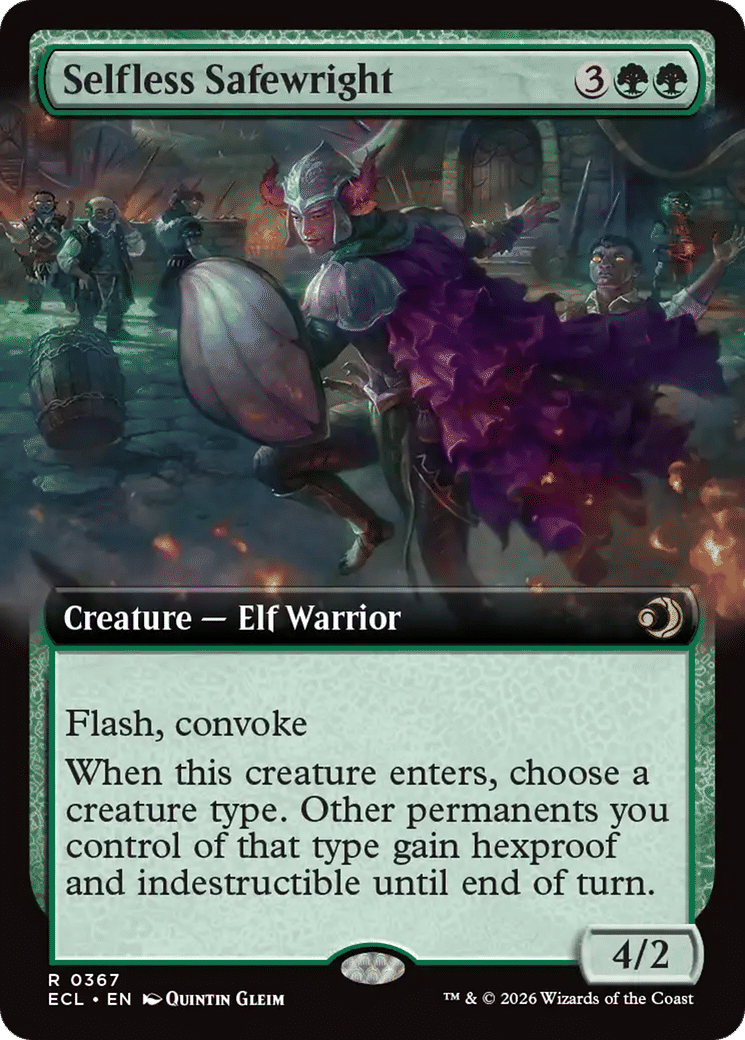 Selfless Safewright — Lorwyn Eclipsed — Magic: The Gathering