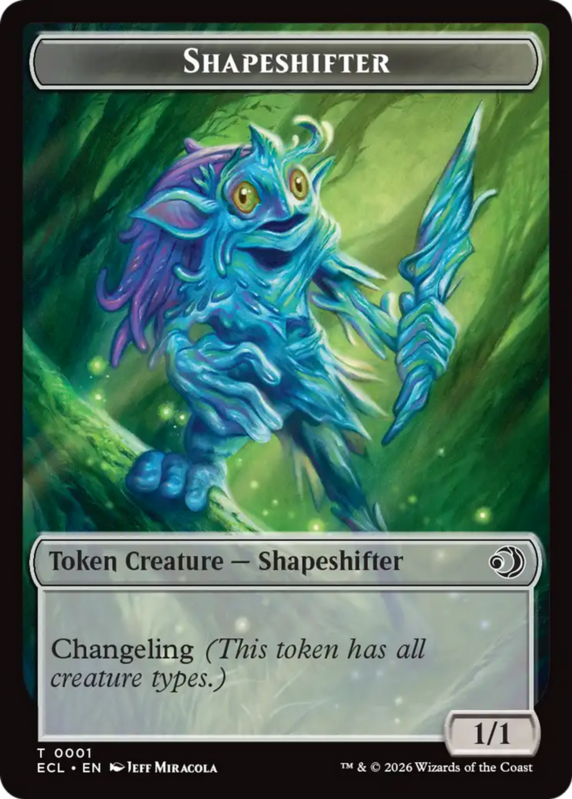 Shapeshifter — Lorwyn Eclipsed — Magic: The Gathering