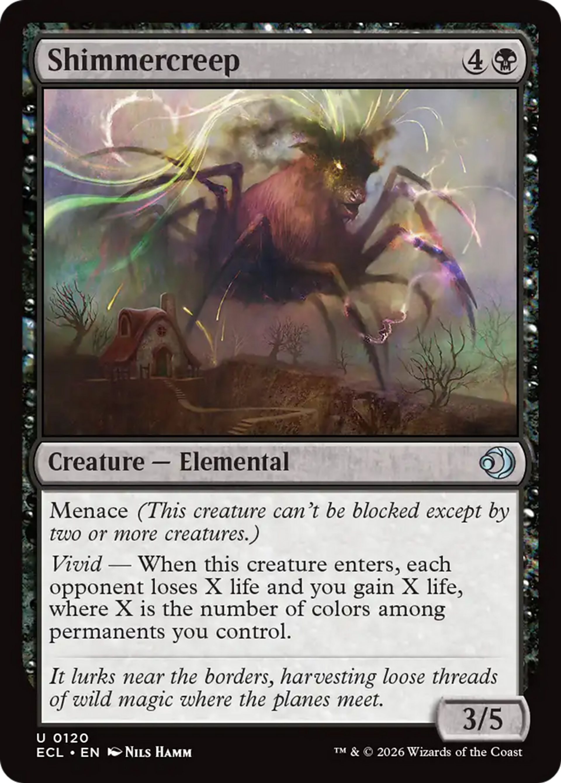 Shimmercreep — Lorwyn Eclipsed — Magic: The Gathering