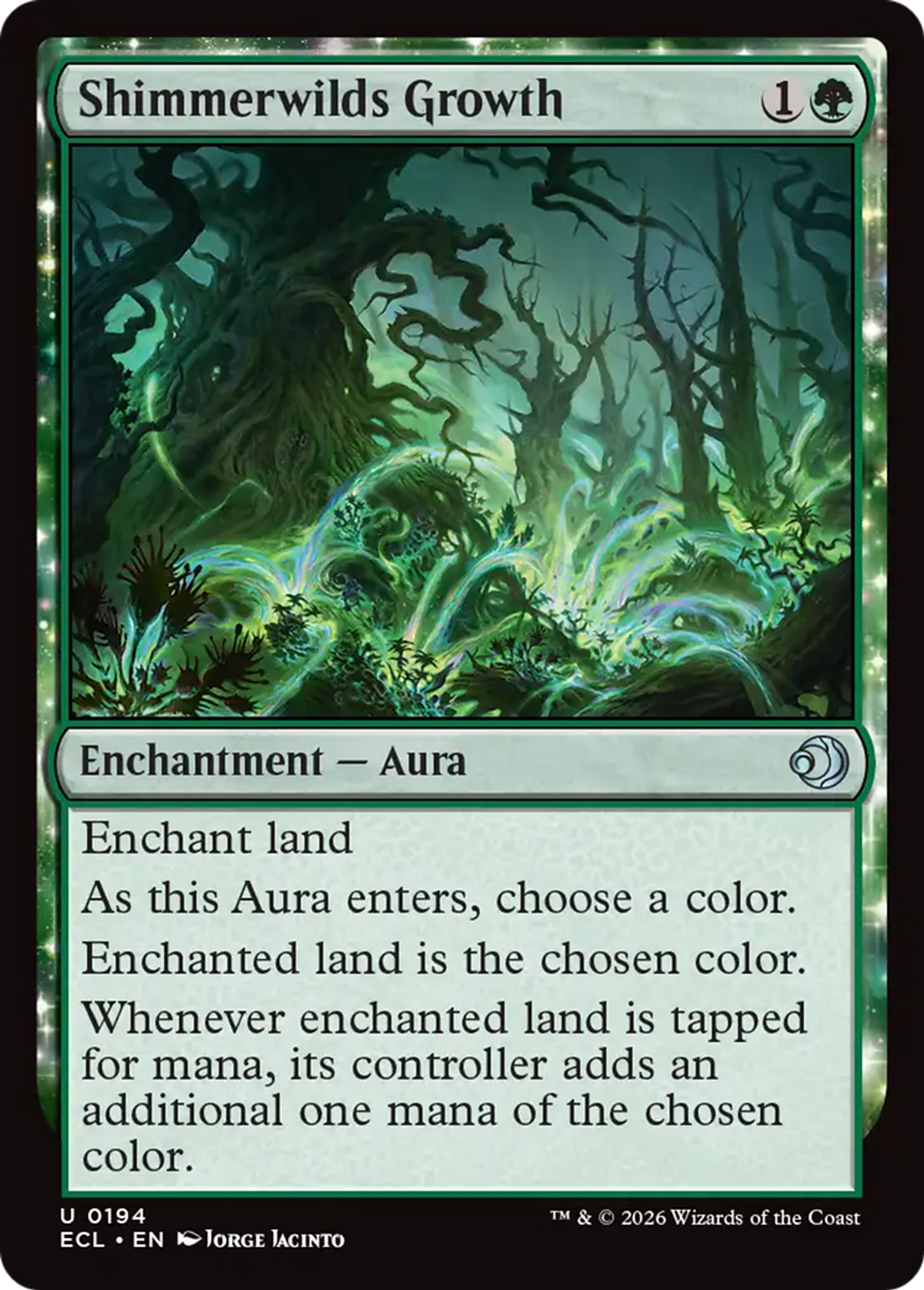 Croissance des luisefriches — Lorwyn Eclipsed — Magic: The Gathering