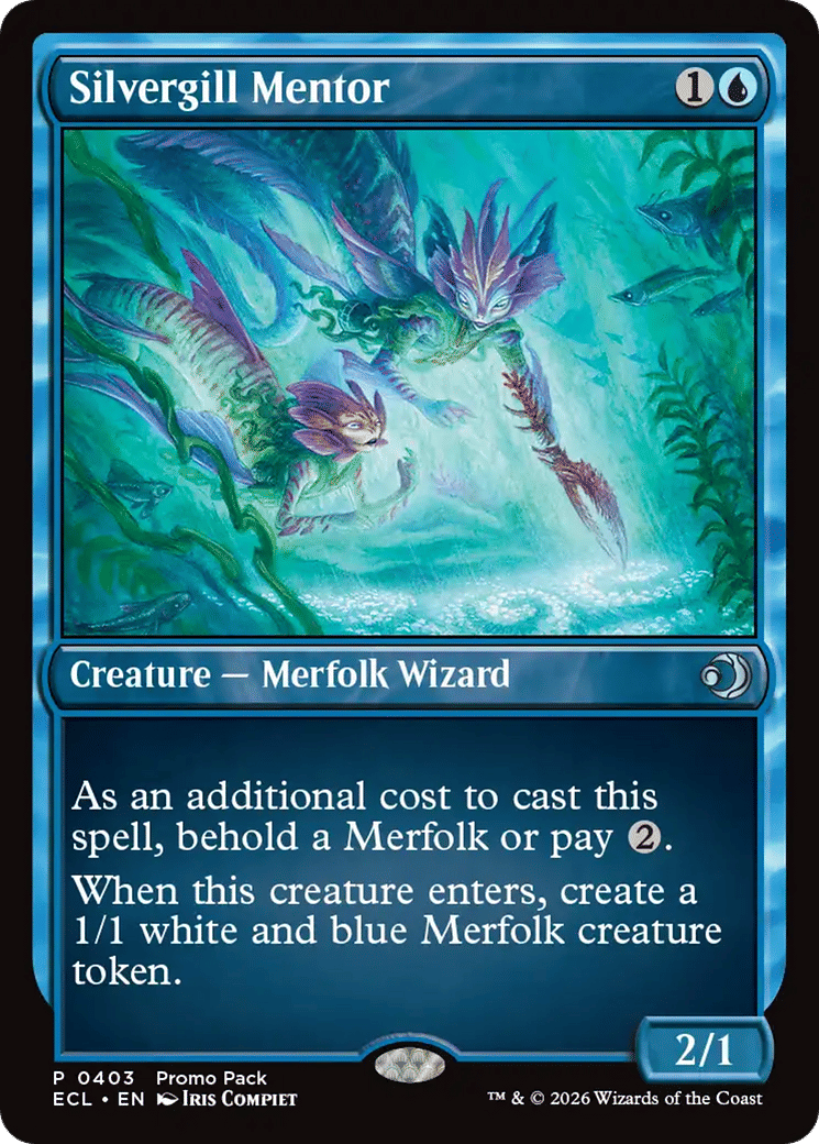 Silvergill Mentor — Lorwyn Eclipsed — Magic: The Gathering