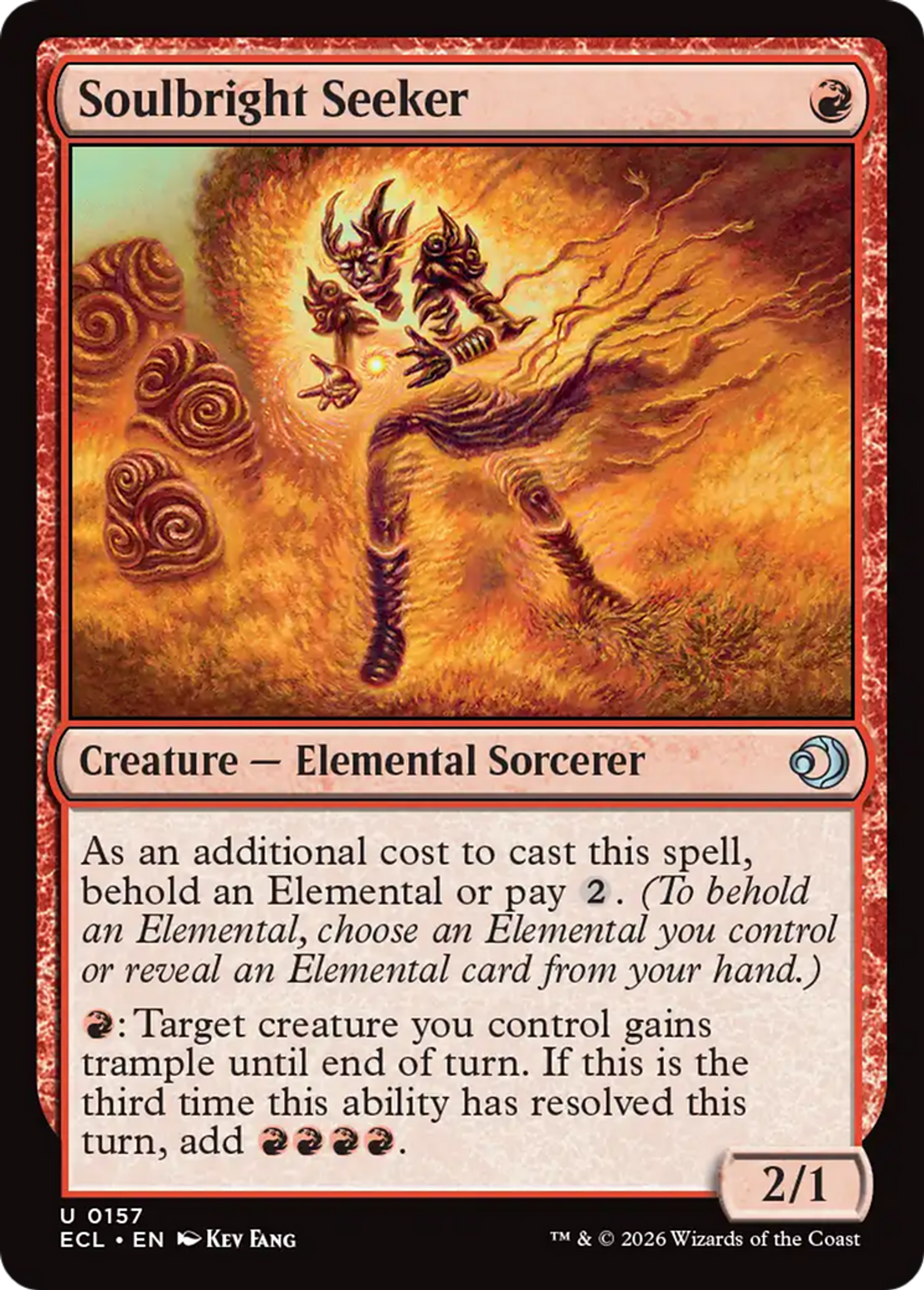 Soulbright Seeker — Lorwyn Eclipsed — Magic: The Gathering