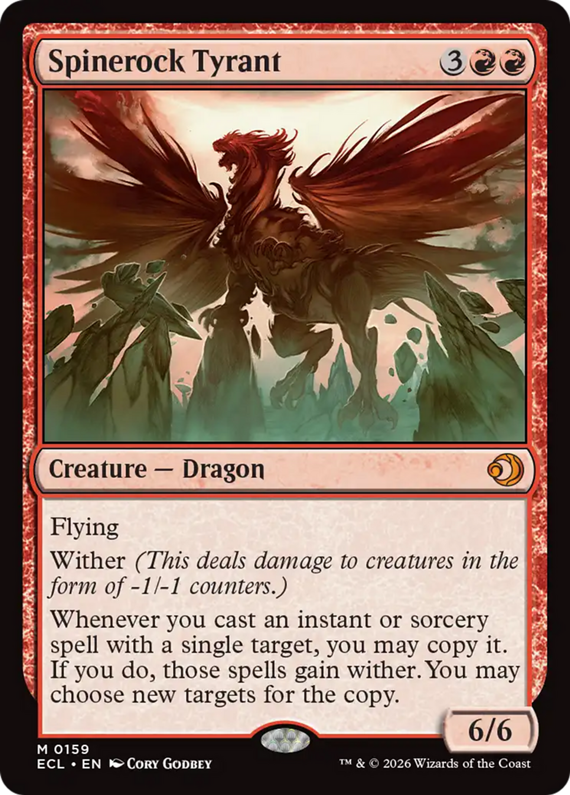 Spinerock Tyrant — Lorwyn Eclipsed — Magic: The Gathering