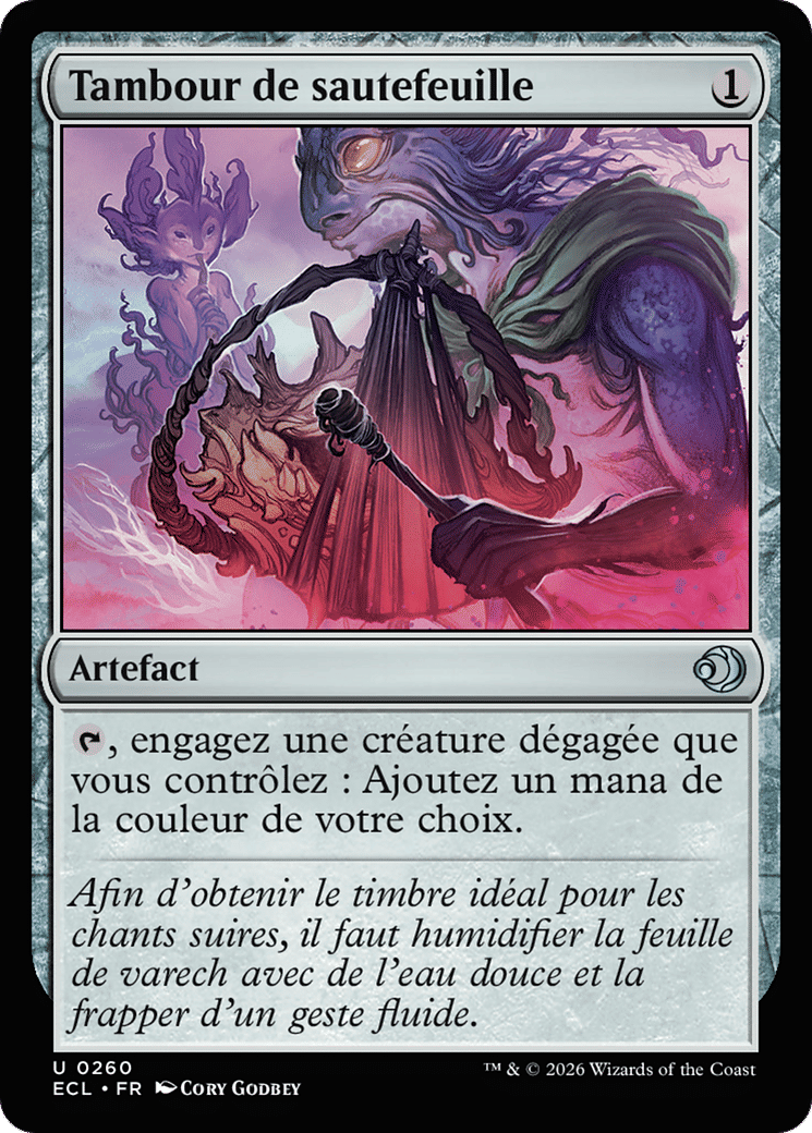 Tambour de sautefeuille — Lorwyn Eclipsed — Magic: The Gathering
