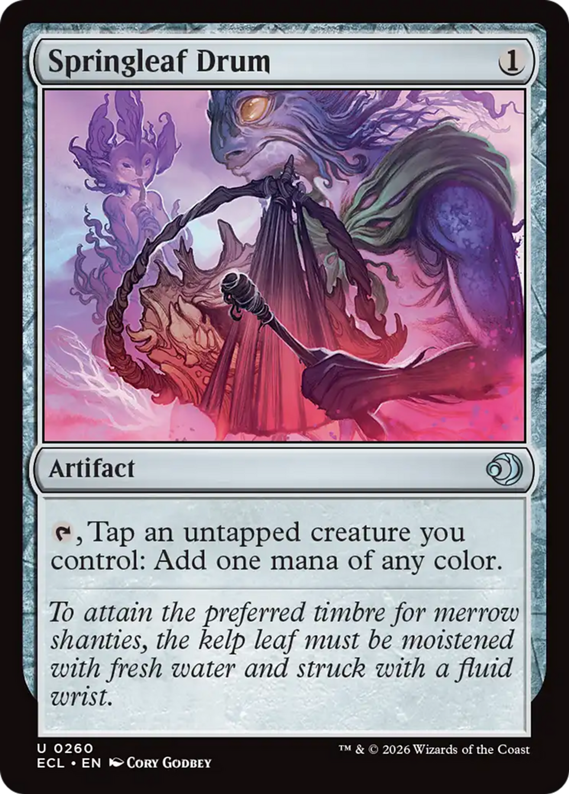 Tambour de sautefeuille — Lorwyn Eclipsed — Magic: The Gathering