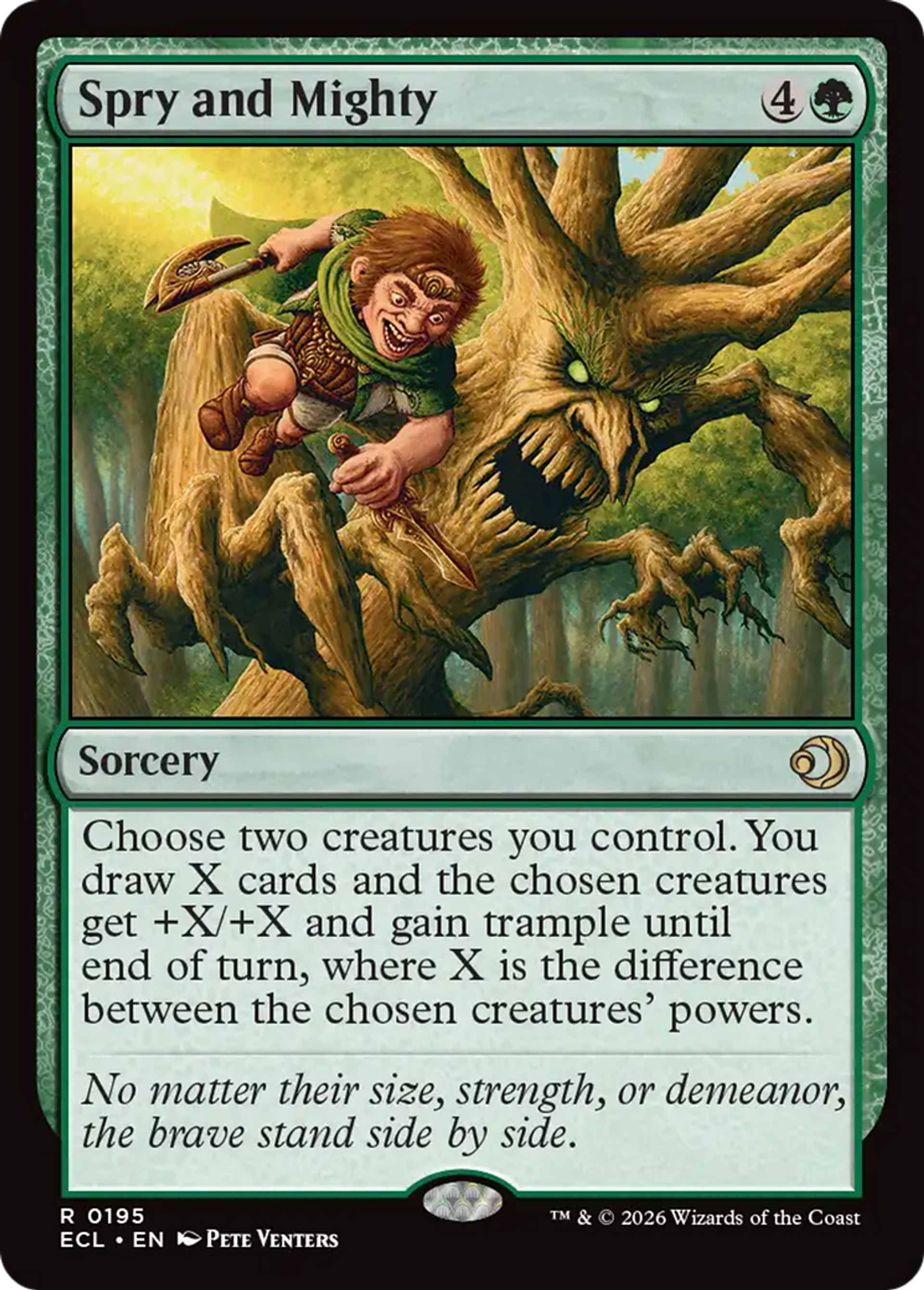 Spry and Mighty — Lorwyn Eclipsed — Magic: The Gathering