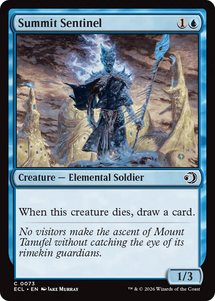 Sentinelle des sommets — Lorwyn Eclipsed — Magic: The Gathering