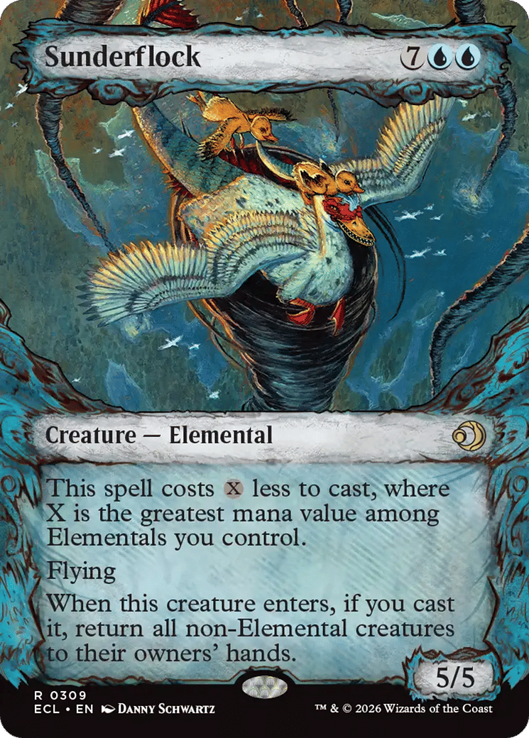 Sunderflock — Lorwyn Eclipsed — Magic: The Gathering