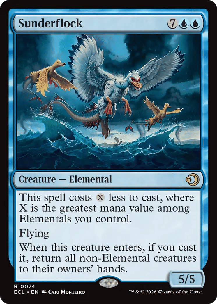 Sunderflock — Lorwyn Eclipsed — Magic: The Gathering