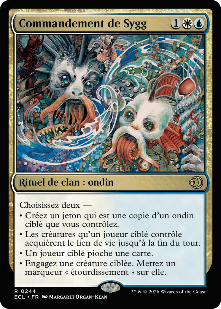 Commandement de Sygg — Lorwyn Eclipsed — Magic: The Gathering