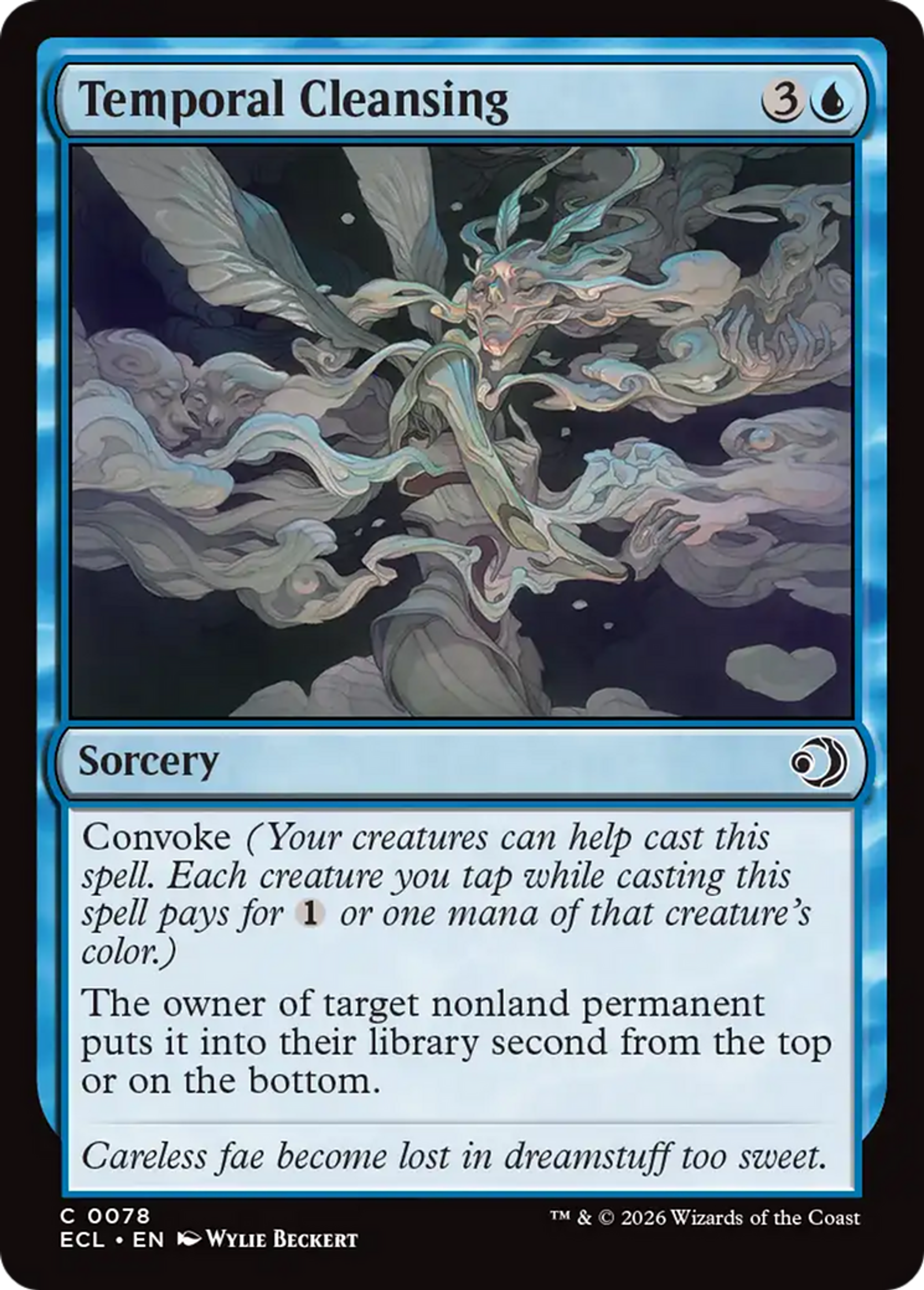 Dépuration temporelle — Lorwyn Eclipsed — Magic: The Gathering