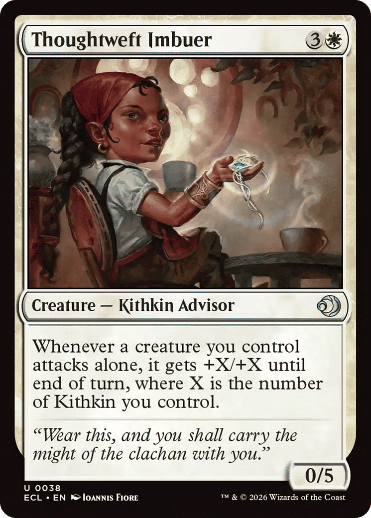 Thoughtweft Imbuer — Lorwyn Eclipsed — Magic: The Gathering