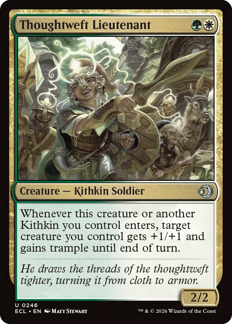 Thoughtweft Lieutenant — Lorwyn Eclipsed — Magic: The Gathering