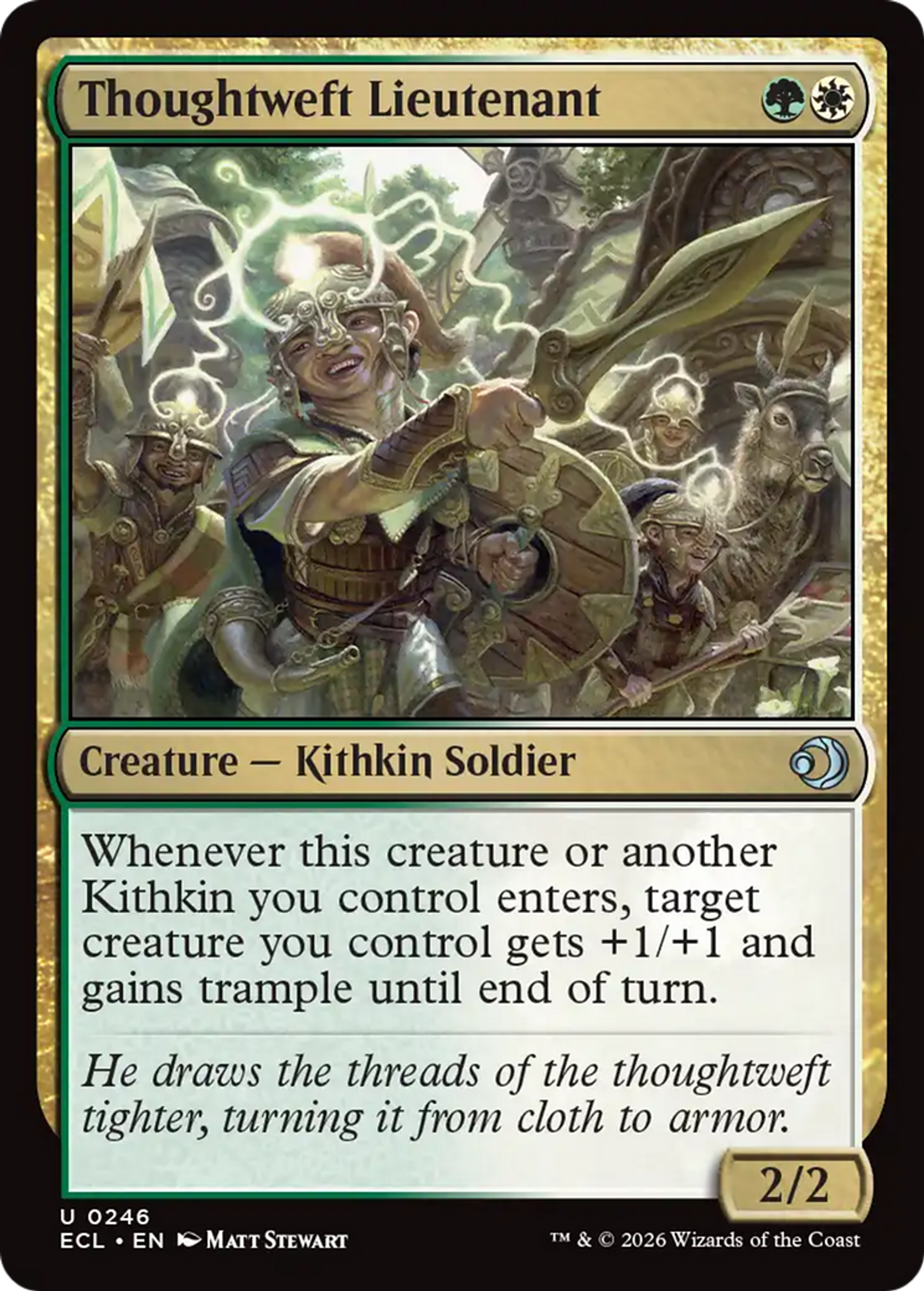 Thoughtweft Lieutenant — Lorwyn Eclipsed — Magic: The Gathering