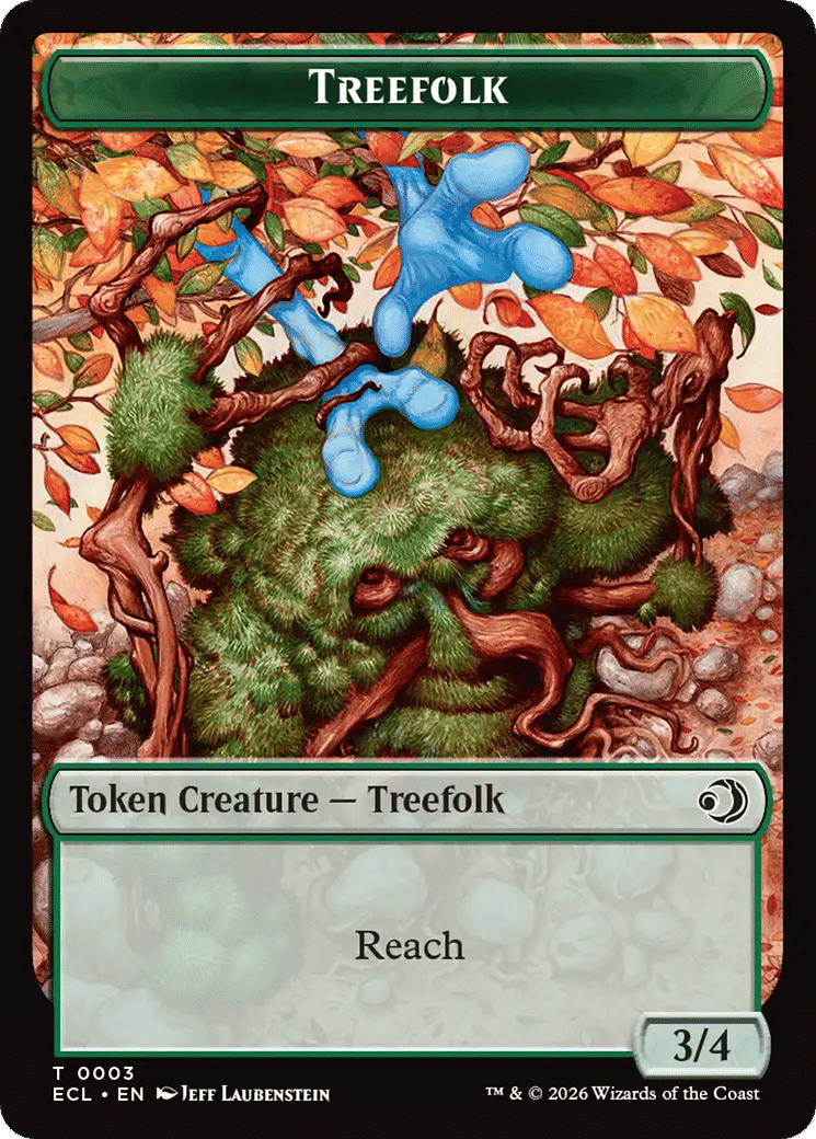 Treefolk — Lorwyn Eclipsed — Magic: The Gathering