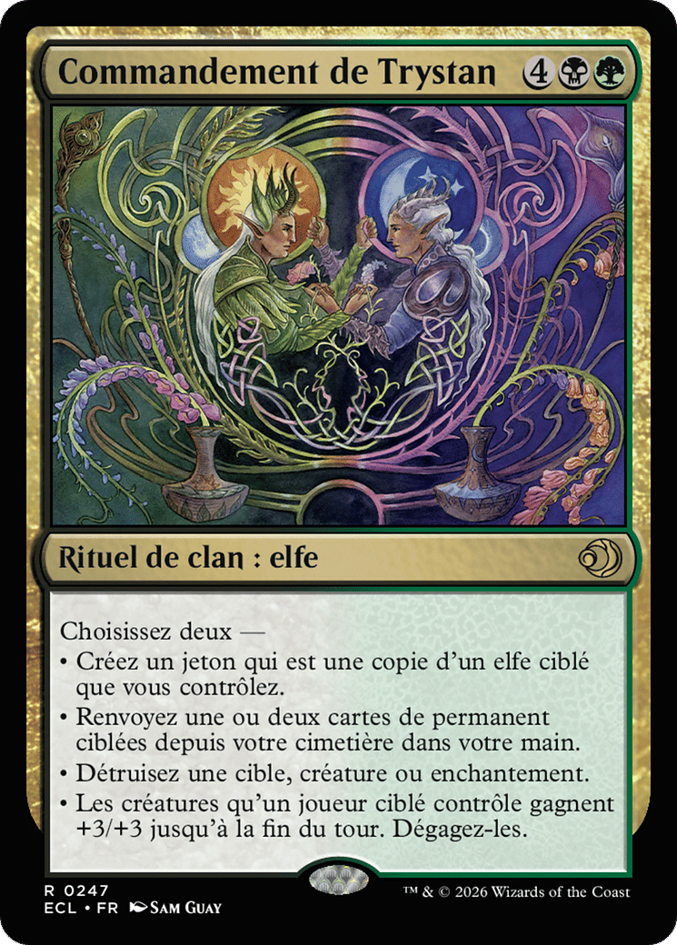 Commandement de Trystan — Lorwyn Eclipsed — Magic: The Gathering