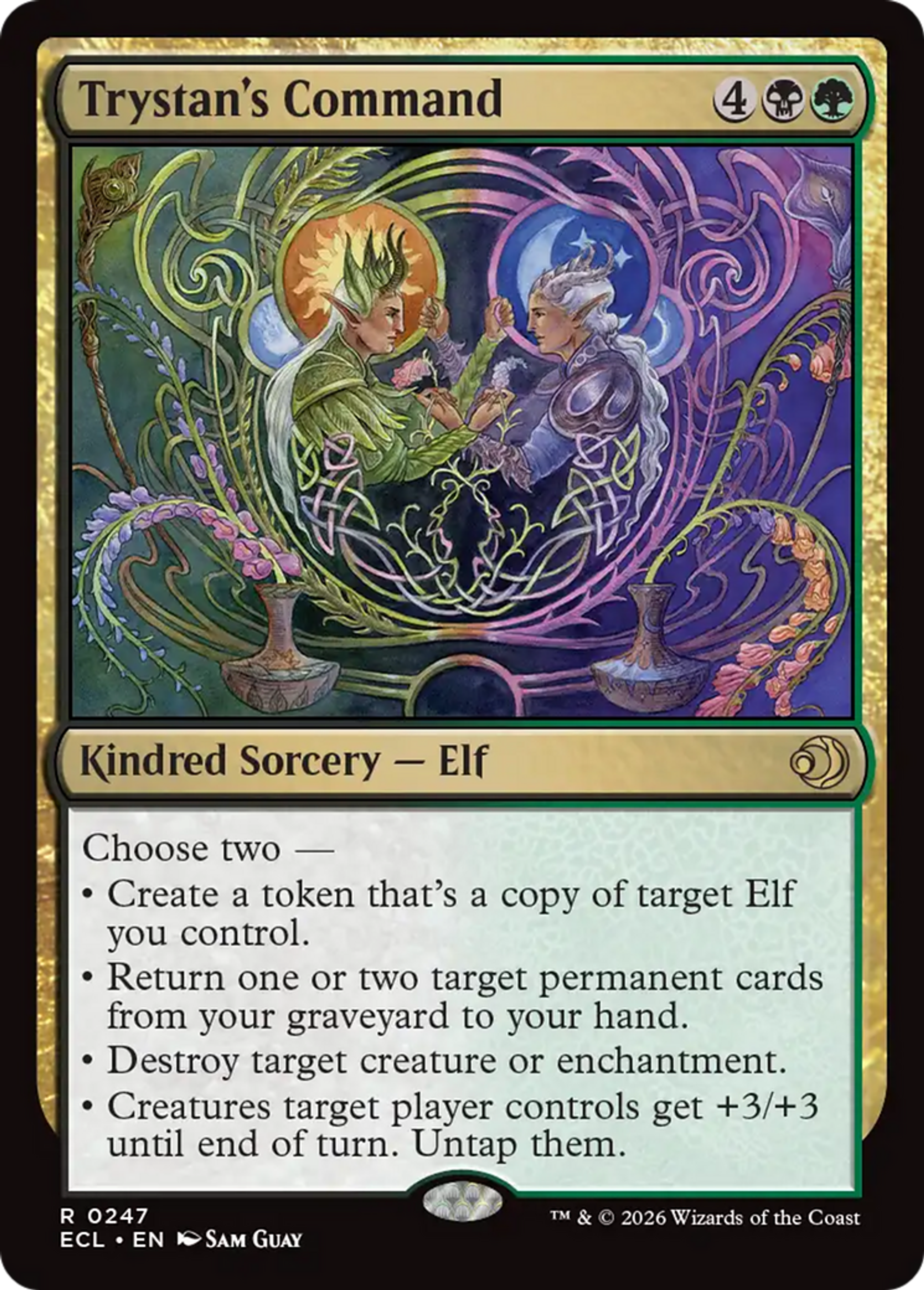 Trystan's Command — Lorwyn Eclipsed — Magic: The Gathering