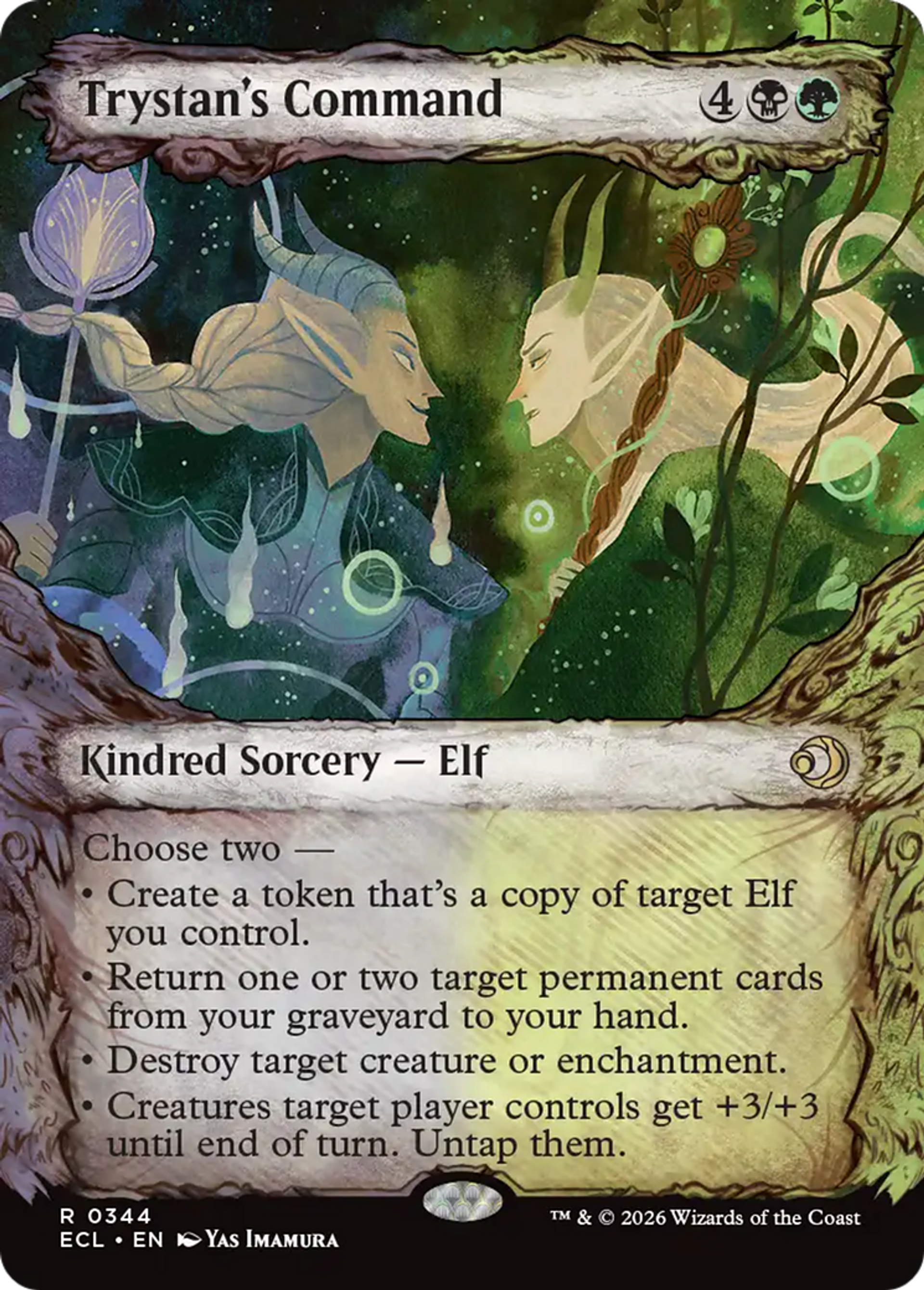 Commandement de Trystan — Lorwyn Eclipsed — Magic: The Gathering